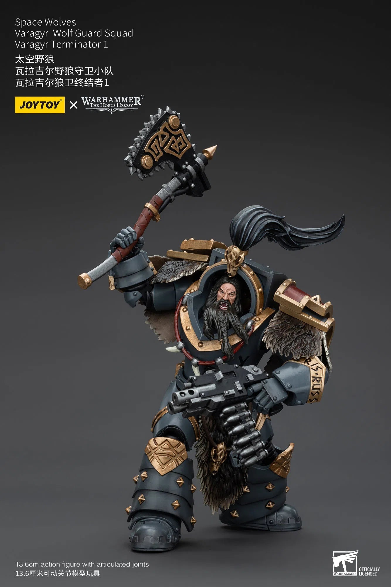 Warhammer The Horus Heresy: Space Wolves: Varagyr Wolf Guard Squad: Varagyr Terminator 1 : Joy Toy Joy Toy