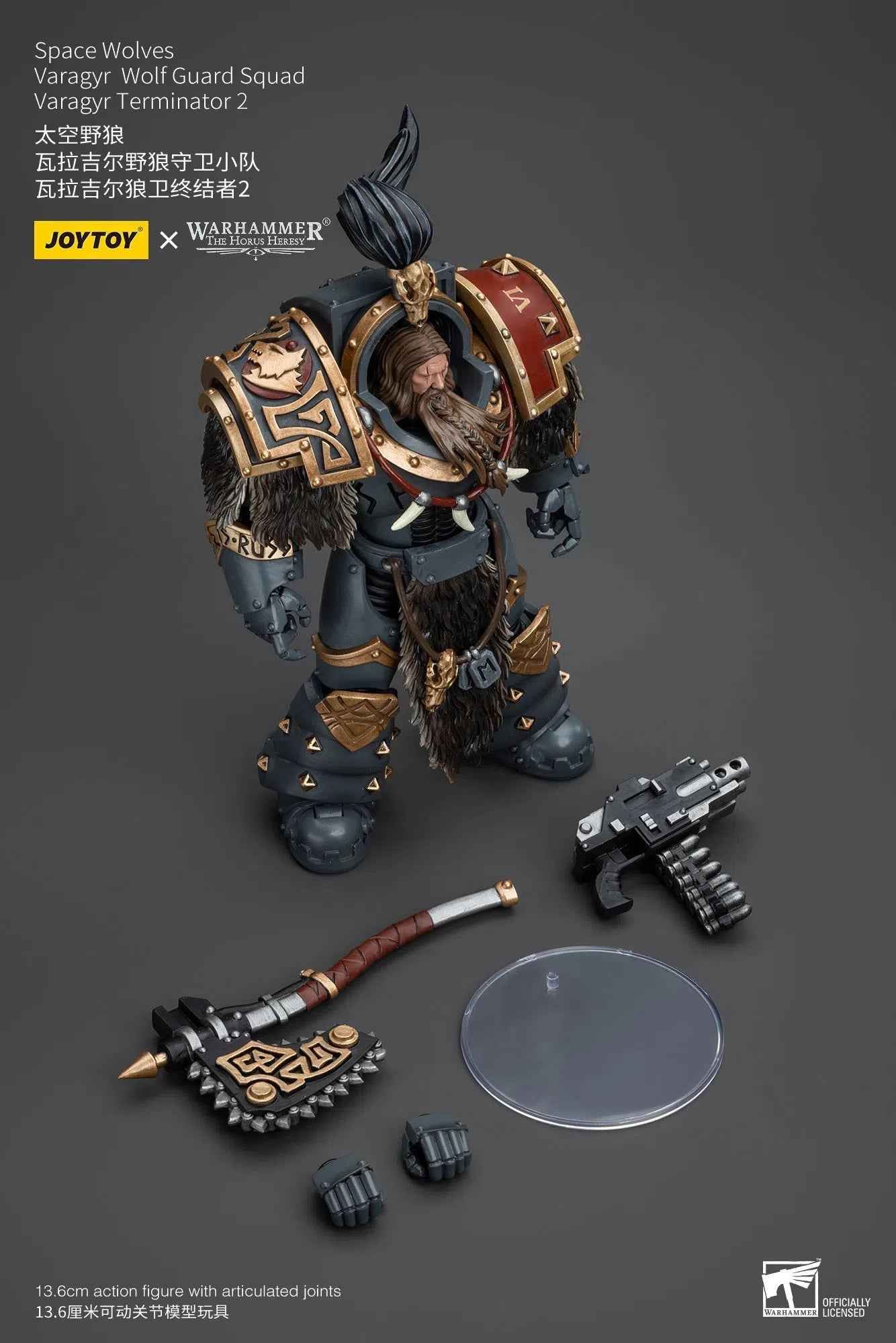 Warhammer The Horus Heresy: Space Wolves: Varagyr Wolf Guard Squad: Varagyr Terminator 2 : Joy Toy Joy Toy