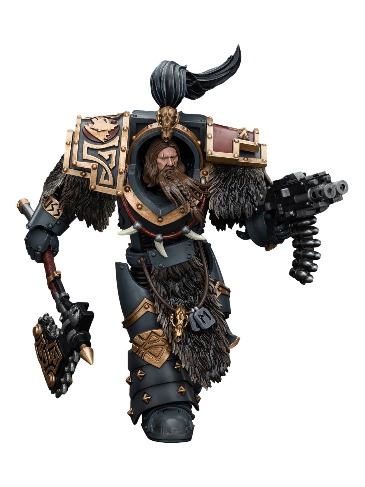 Warhammer The Horus Heresy: Space Wolves: Varagyr Wolf Guard Squad: Varagyr Terminator 2 Joy Toy