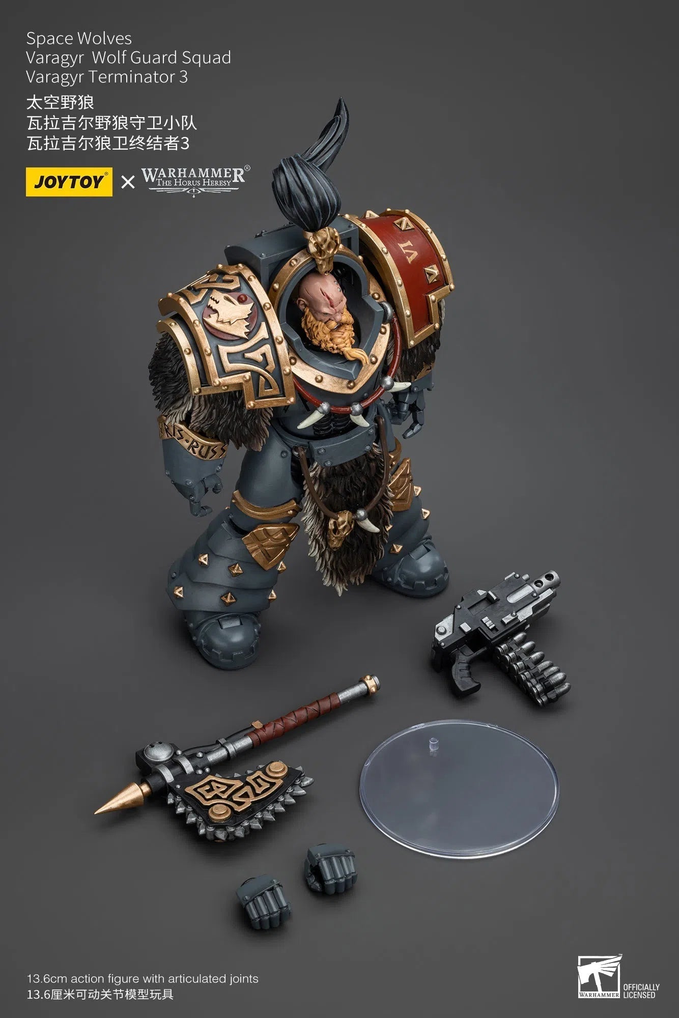 Warhammer The Horus Heresy: Space Wolves: Varagyr Wolf Guard Squad: Varagyr Terminator 3 : Joy Toy Joy Toy