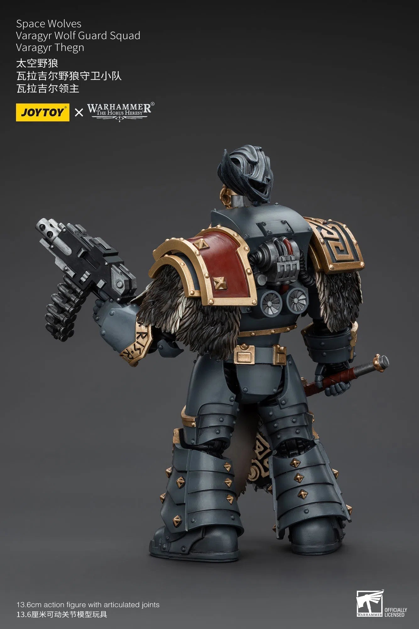 Warhammer The Horus Heresy: Space Wolves: Varagyr Wolf Guard Squad: Varagyr Thegn : Joy Toy Joy Toy