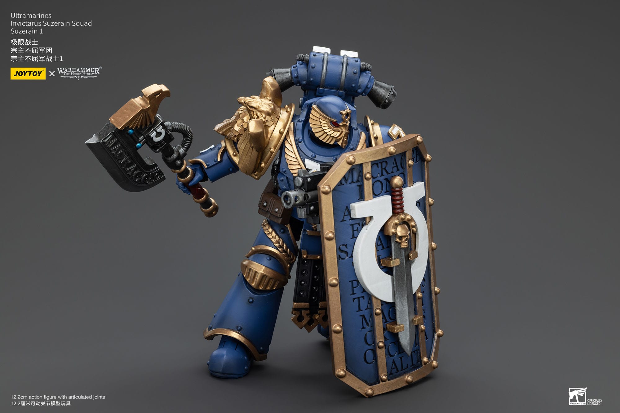 Warhammer The Horus Heresy: Ultramarines: Invictarus Suzerain Squad: Suzerain 1: Action Figure: Joy Toy Joy Toy