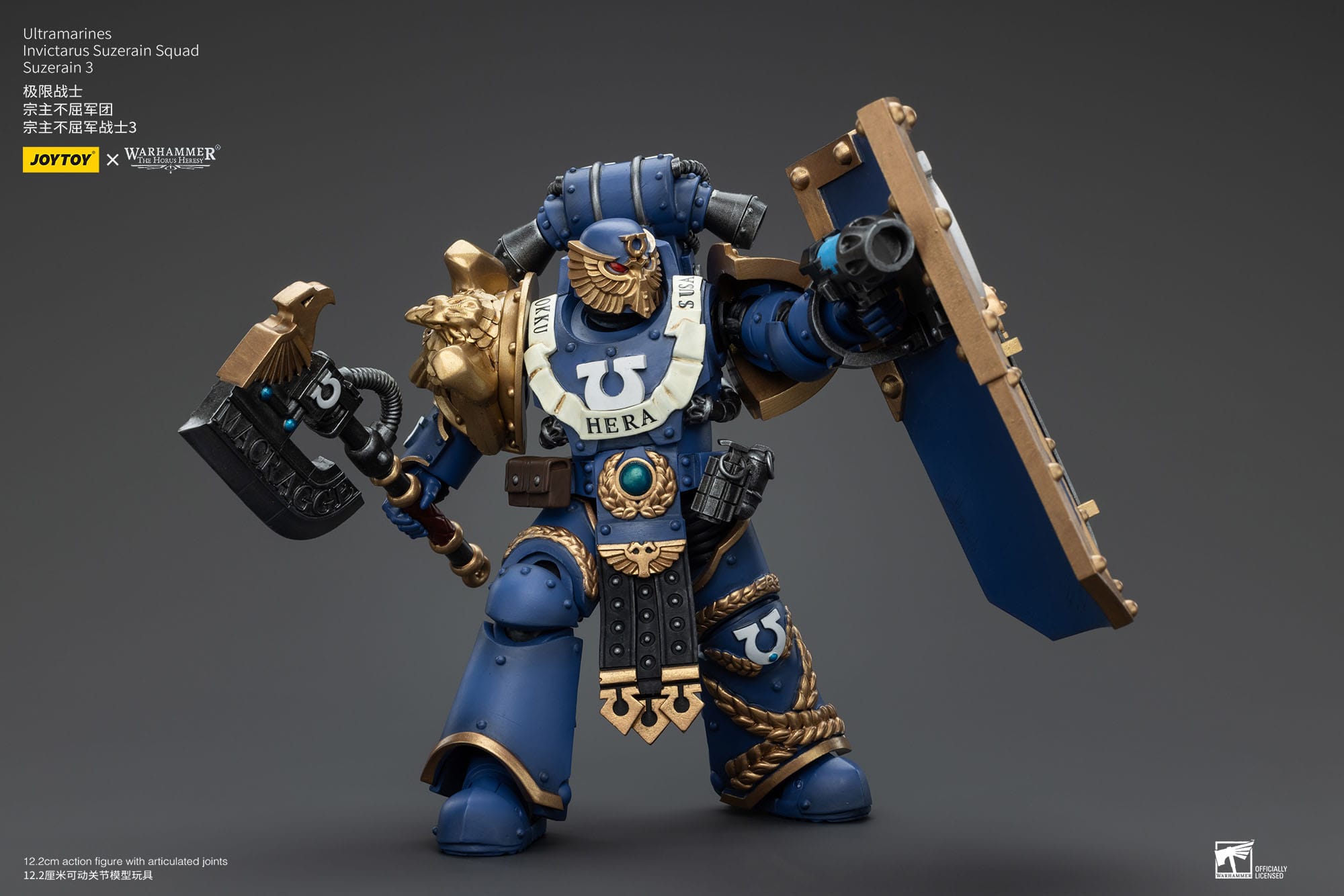 Warhammer The Horus Heresy: Ultramarines: Invictarus Suzerain Squad: Suzerain 3: Action Figure: Joy Toy Joy Toy