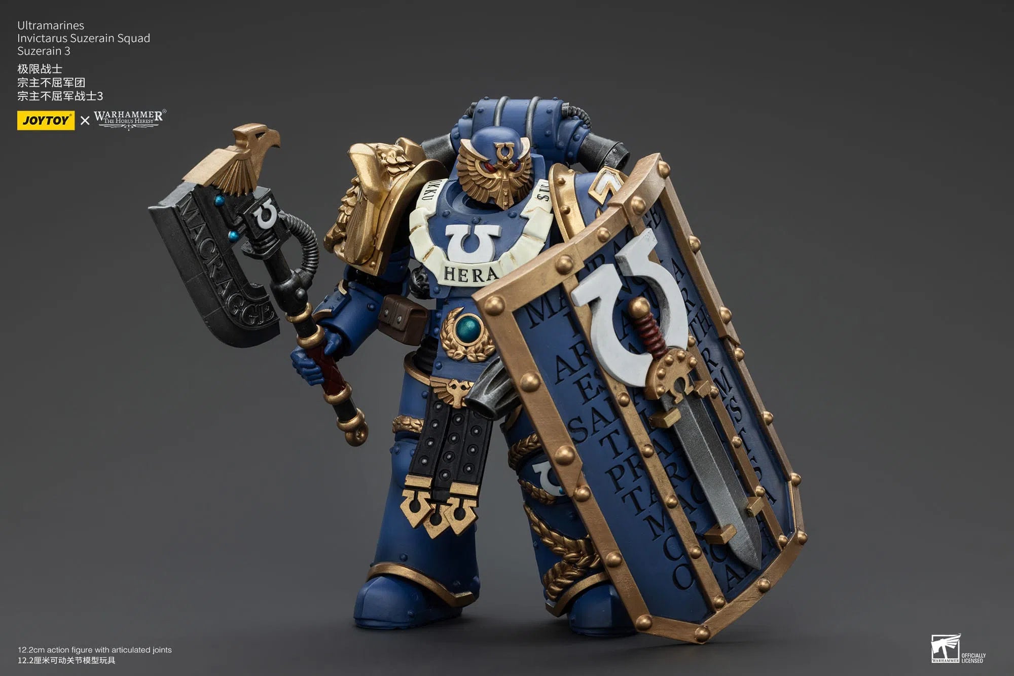 Warhammer The Horus Heresy: Ultramarines: Invictarus Suzerain Squad: Suzerain 3: Action Figure: Joy Toy Joy Toy