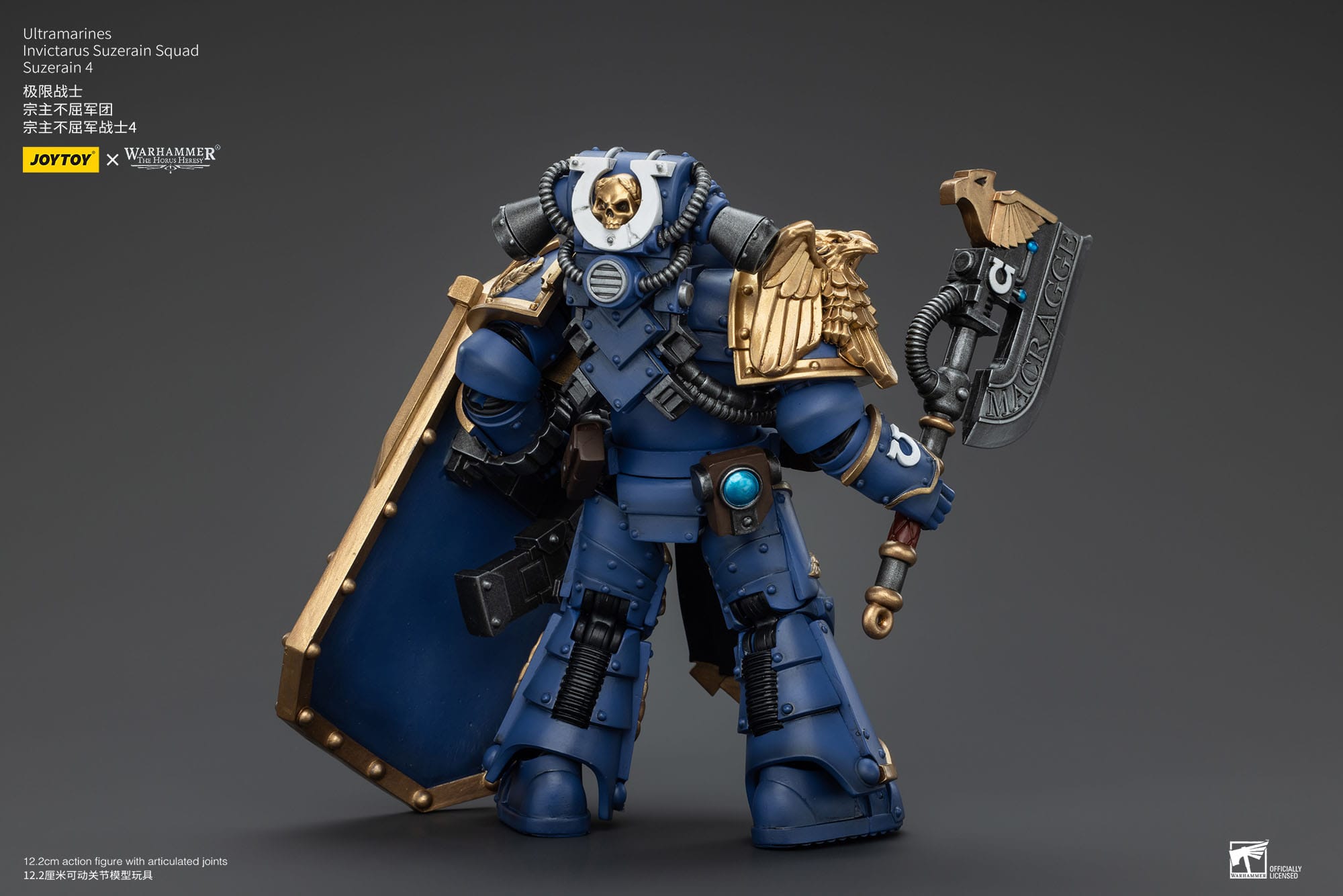 Warhammer The Horus Heresy: Ultramarines: Invictarus Suzerain Squad: Suzerain 4: Action Figure: Joy Toy Joy Toy