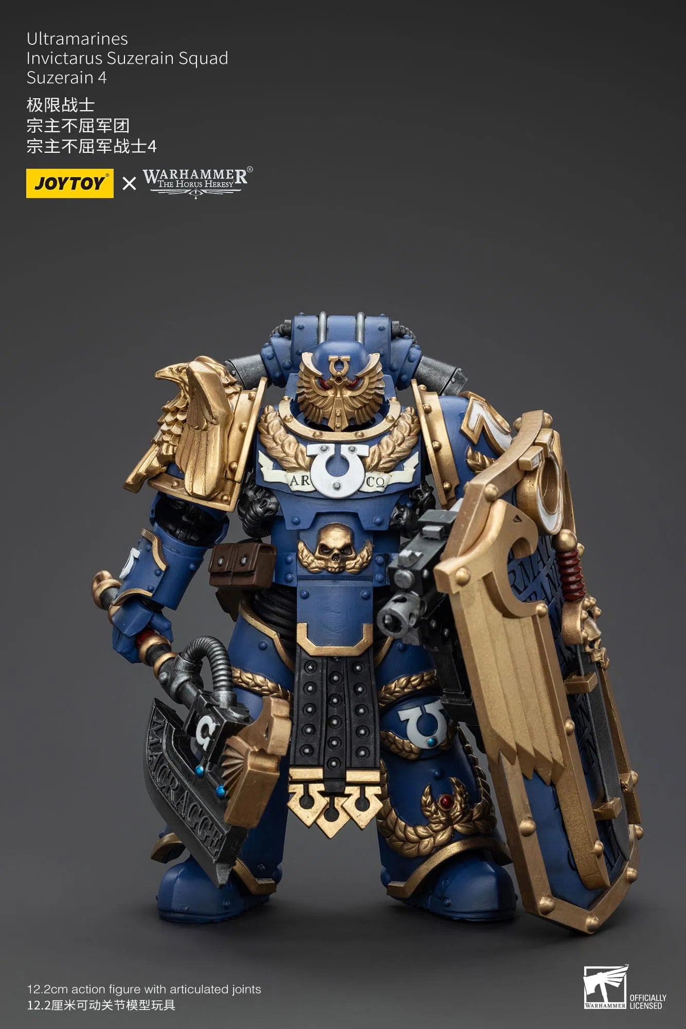 Warhammer The Horus Heresy: Ultramarines: Invictarus Suzerain Squad: Suzerain 4: Action Figure: Joy Toy Joy Toy