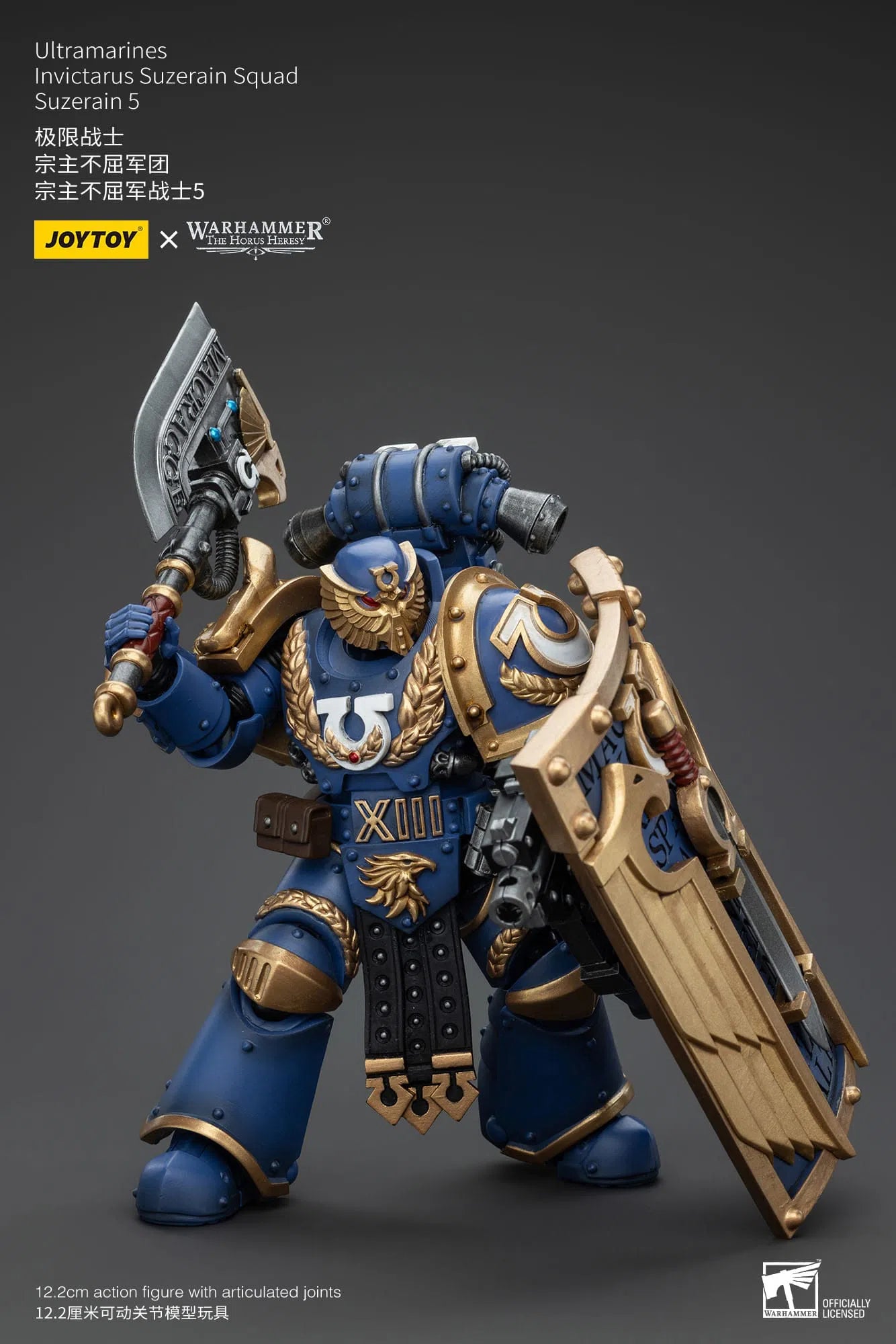 Warhammer The Horus Heresy: Ultramarines: Invictarus Suzerain Squad: Suzerain 5: Action Figure: Joy Toy Joy Toy