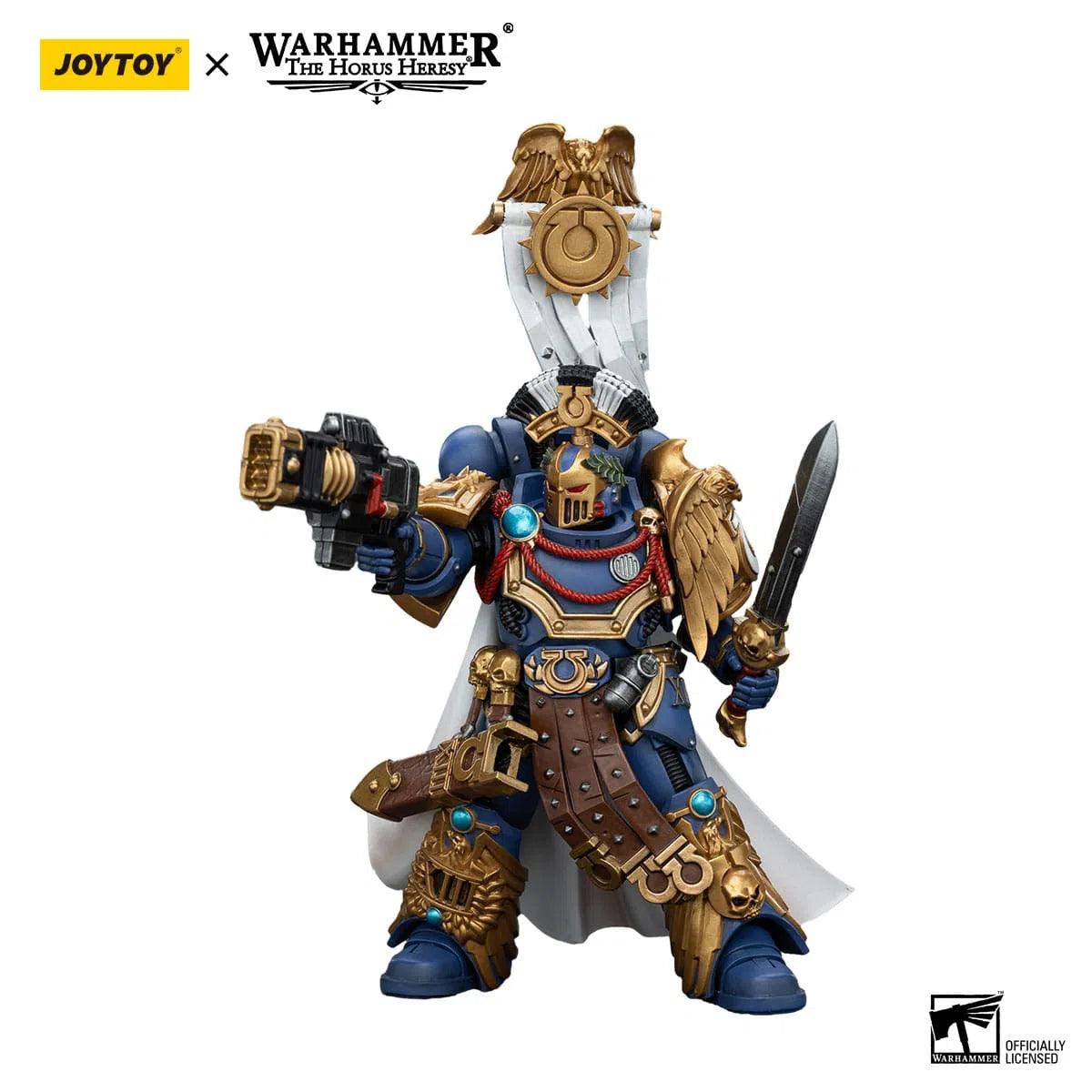 Warhammer The Horus Heresy: Ultramarines Legion Praetor with Power Sword and Volkite Serpenta: Joy Toy Joy Toy