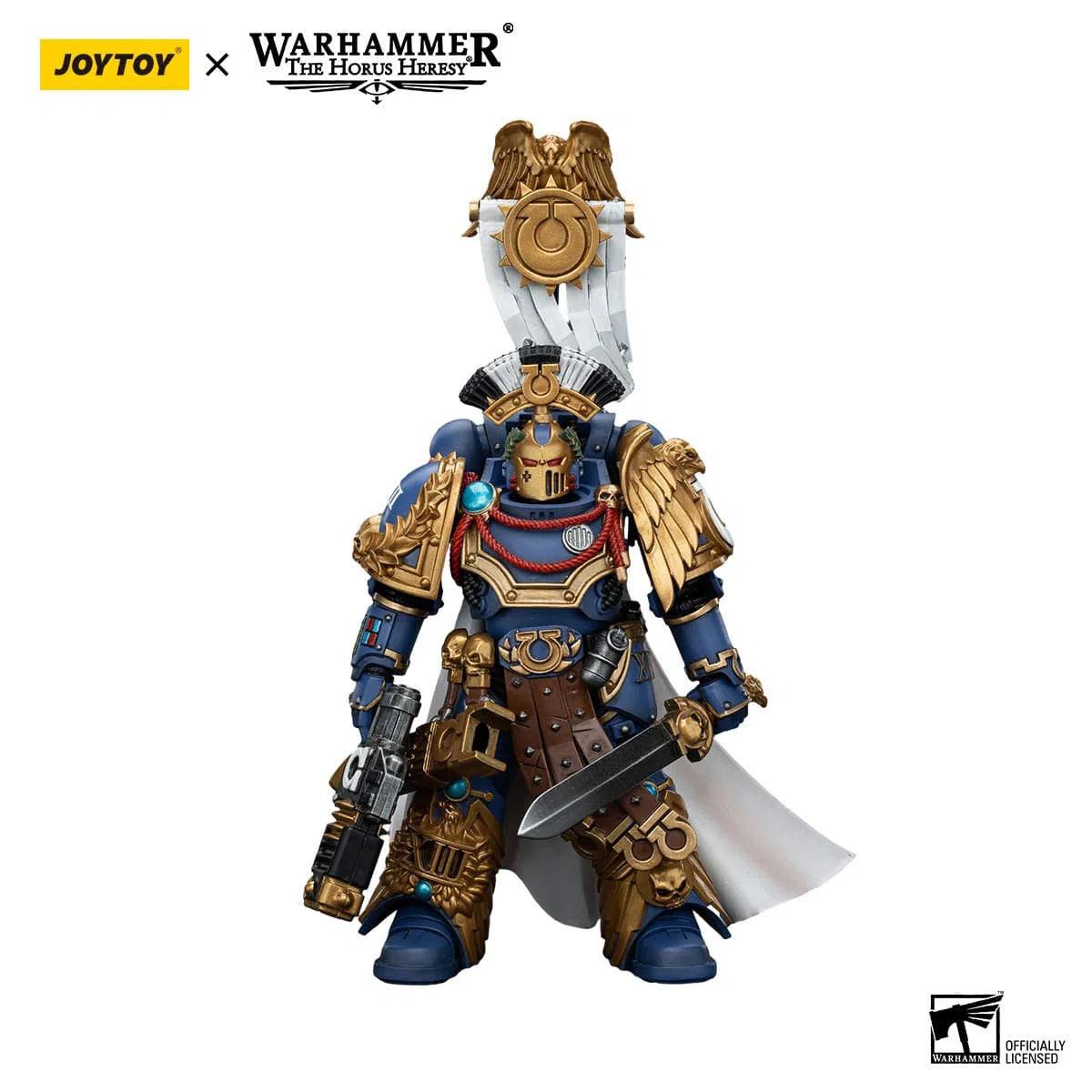 Warhammer The Horus Heresy: Ultramarines Legion Praetor with Power Sword and Volkite Serpenta: Joy Toy Joy Toy