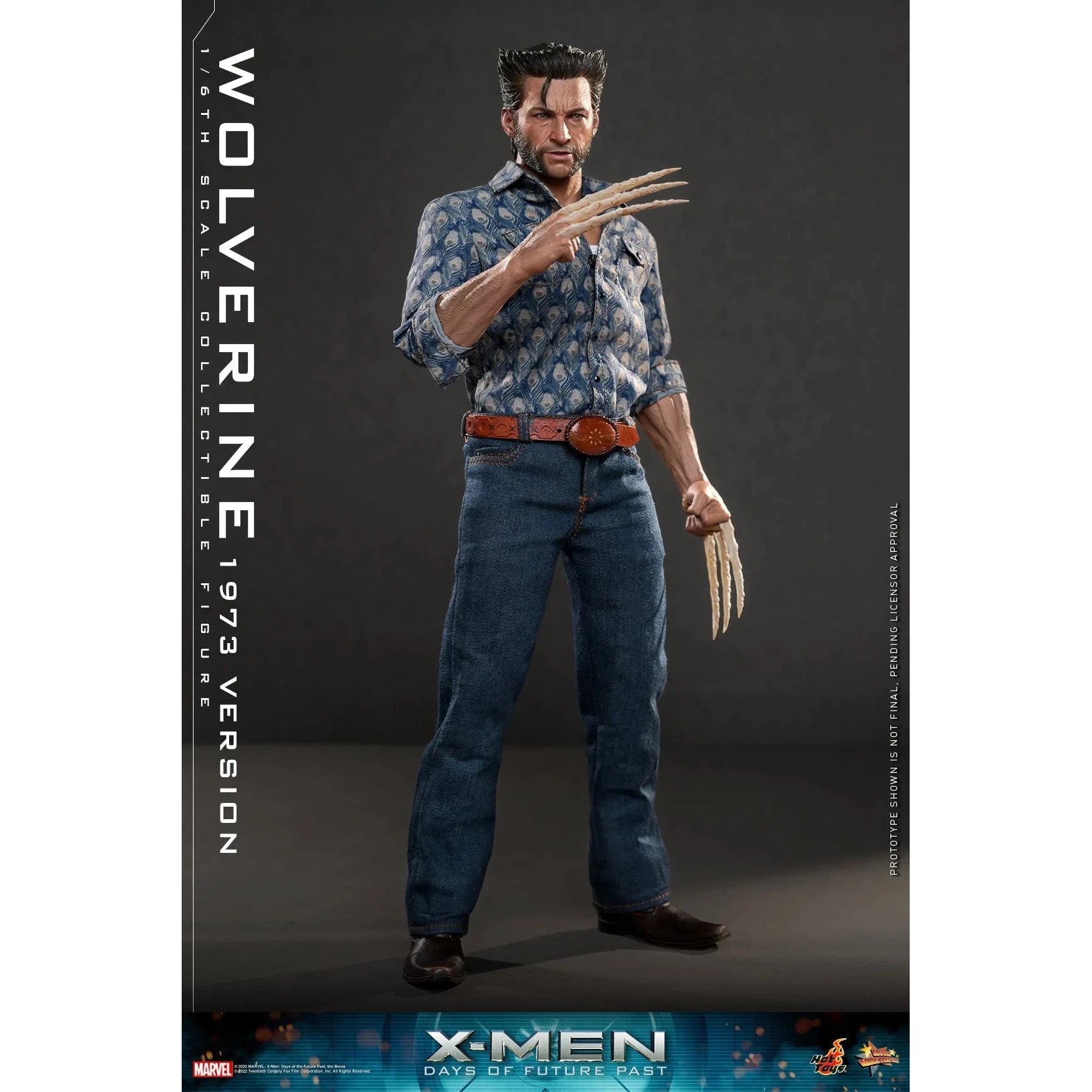 Wolverine: 1973 Version: X-Men: Days Of Future Past: Deluxe Hot Toys