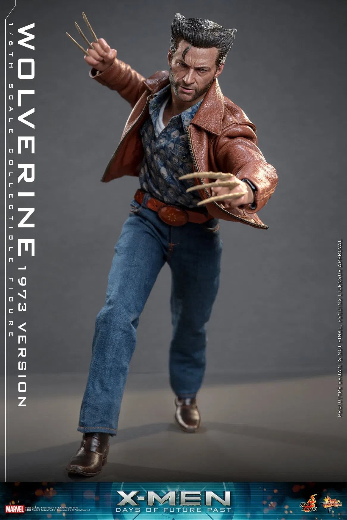 Wolverine: 1973 Version: X-Men: Days Of Future Past: Deluxe Hot Toys