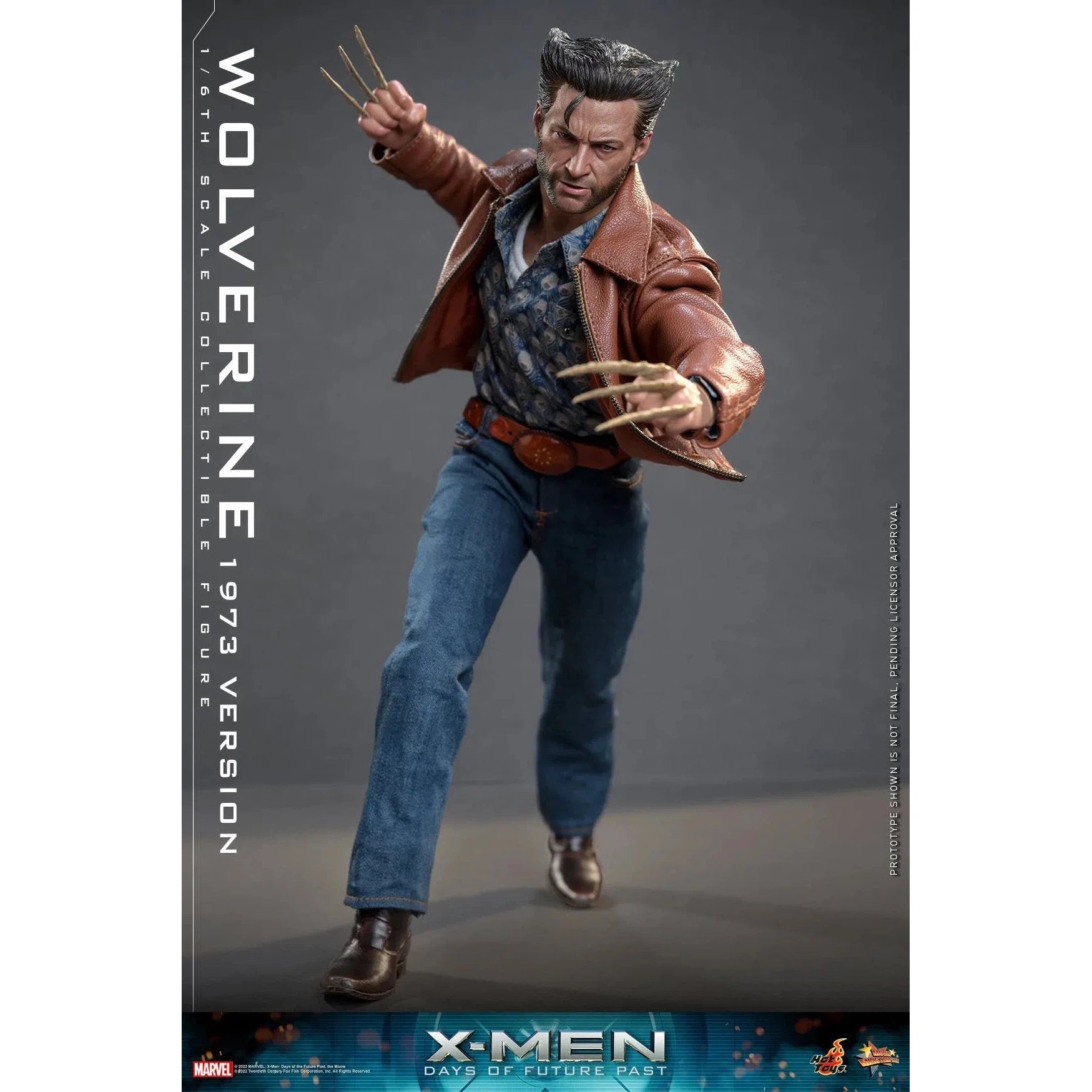 Wolverine: 1973 Version: X-Men: Days Of Future Past: Deluxe Hot Toys