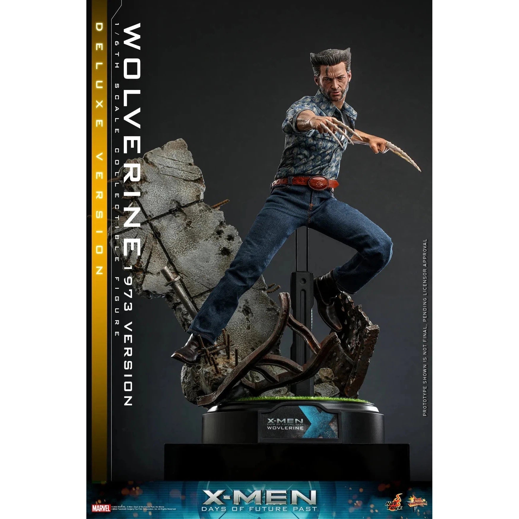 Wolverine: 1973 Version: X-Men: Days Of Future Past: Deluxe Hot Toys