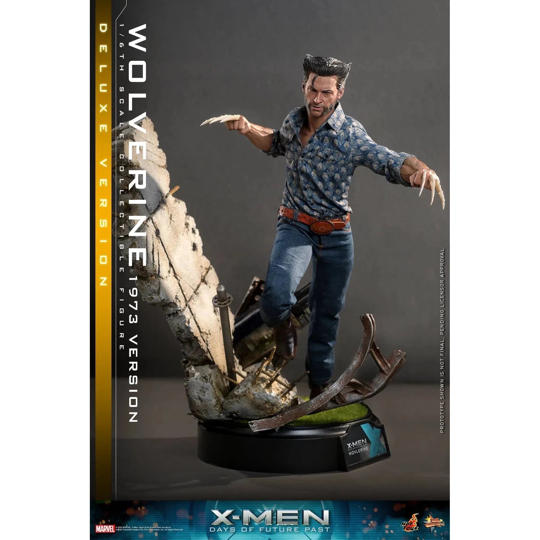 Wolverine: 1973 Version: X-Men: Days Of Future Past: Deluxe Hot Toys