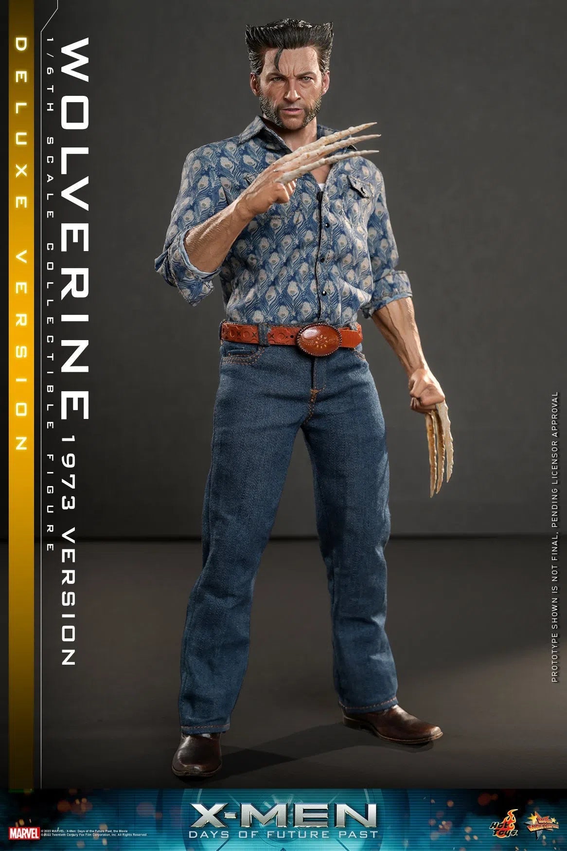 Wolverine: 1973 Version: X-Men: Days Of Future Past: Deluxe Hot Toys