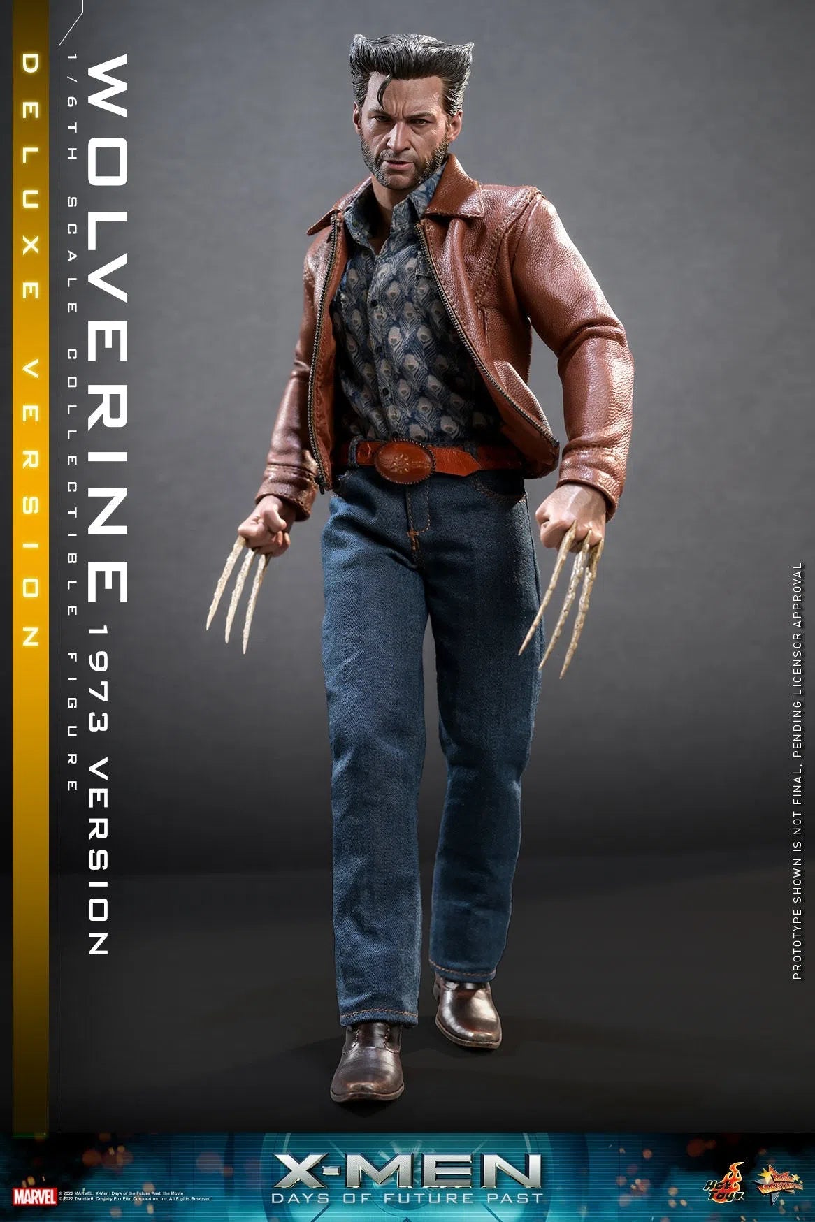 Wolverine: 1973 Version: X-Men: Days Of Future Past: Deluxe Hot Toys