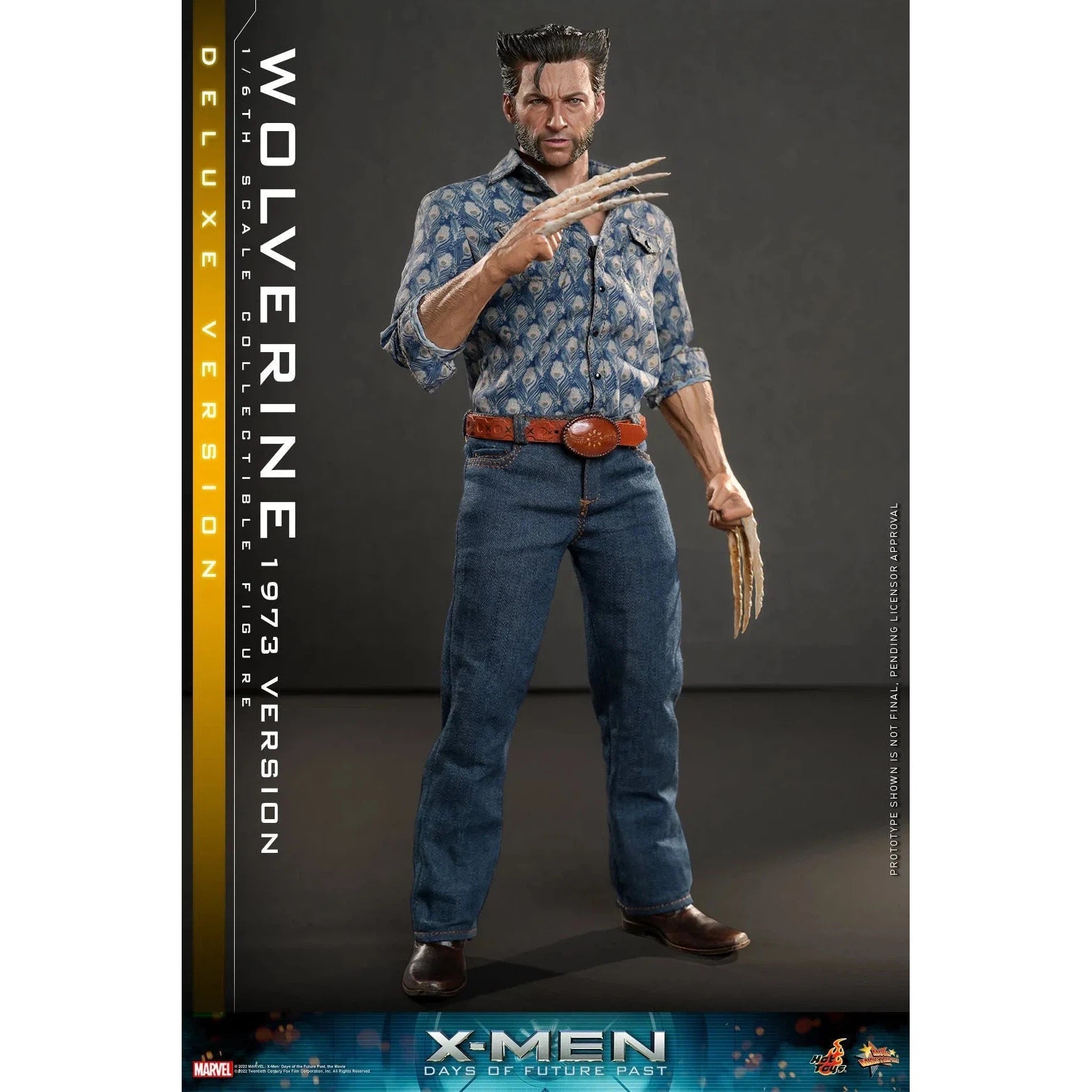 Wolverine: 1973 Version: X-Men: Days Of Future Past: Deluxe Hot Toys