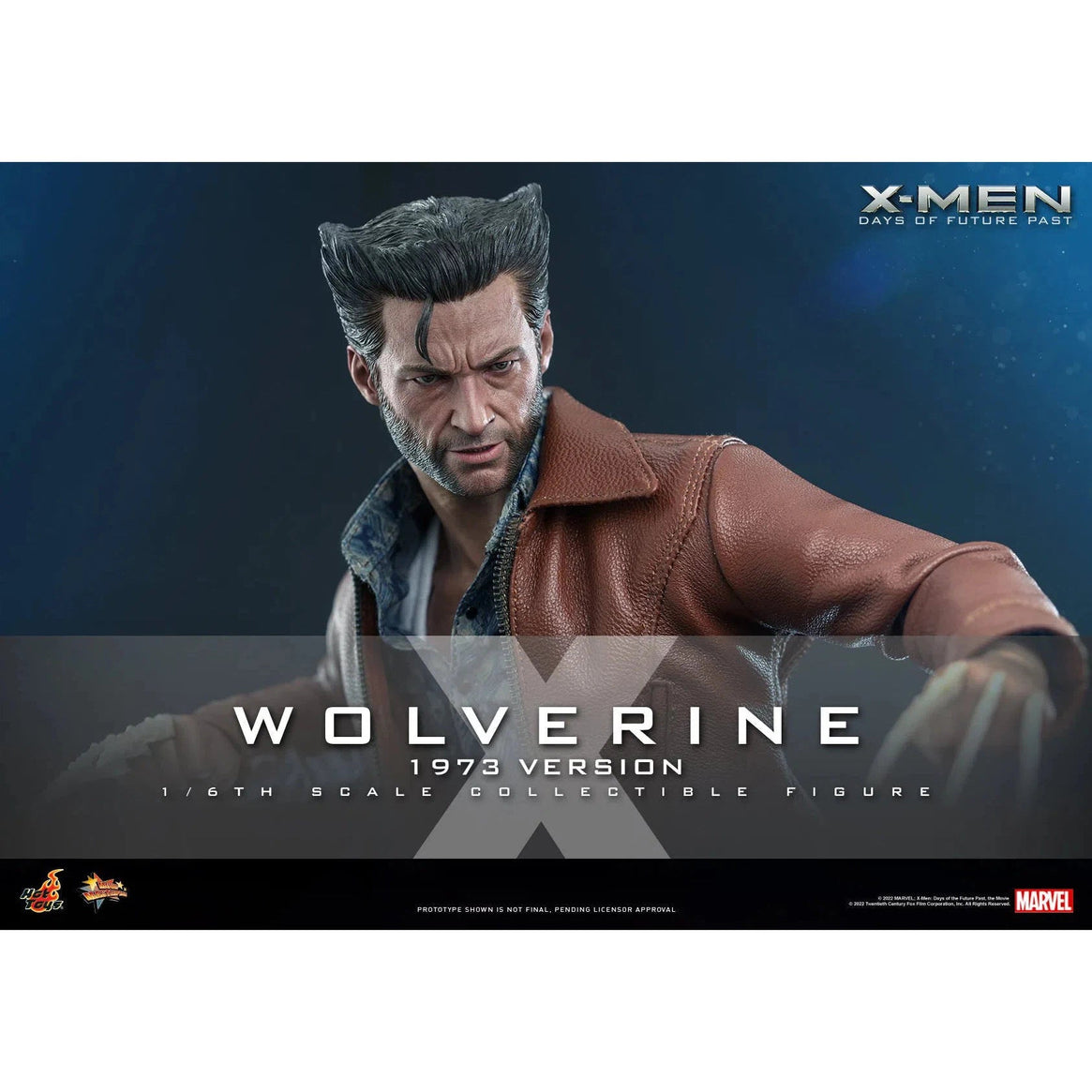 Wolverine: 1973 Version: X-Men: Days Of Future Past: Deluxe Hot Toys