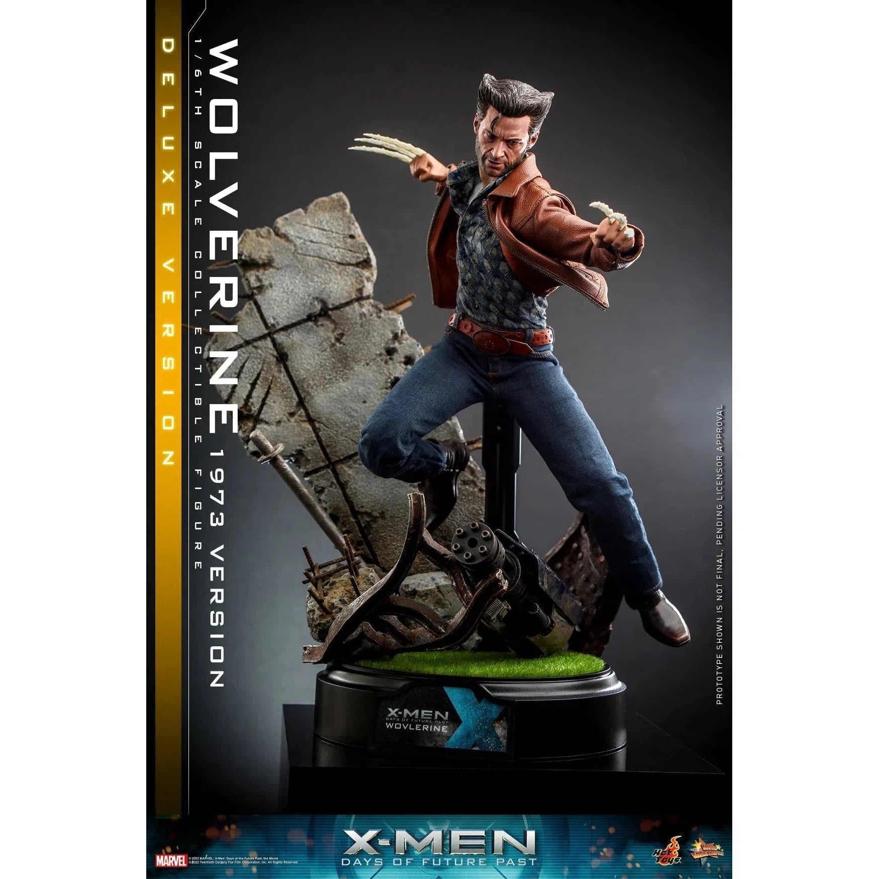 Wolverine: 1973 Version: X-Men: Days Of Future Past: Deluxe Hot Toys