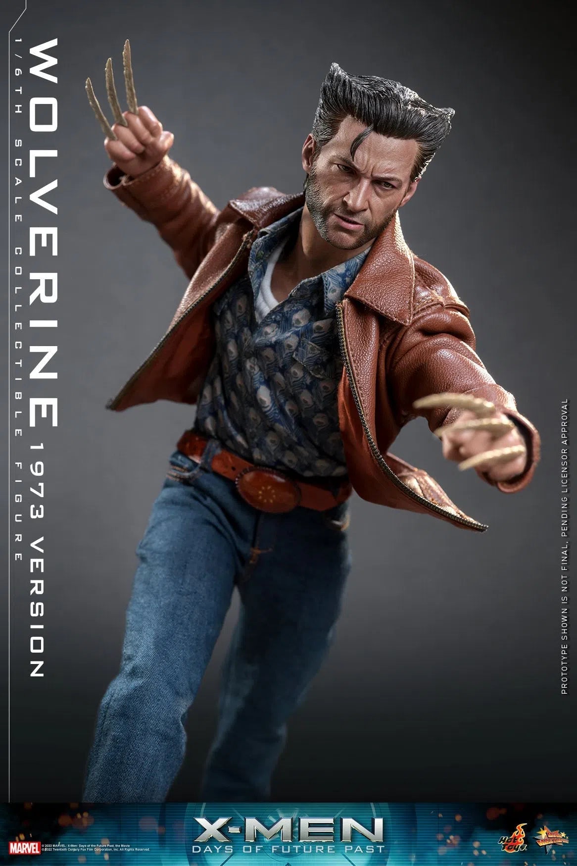 Wolverine: 1973 Version: X-Men: Days Of Future Past: Deluxe Hot Toys