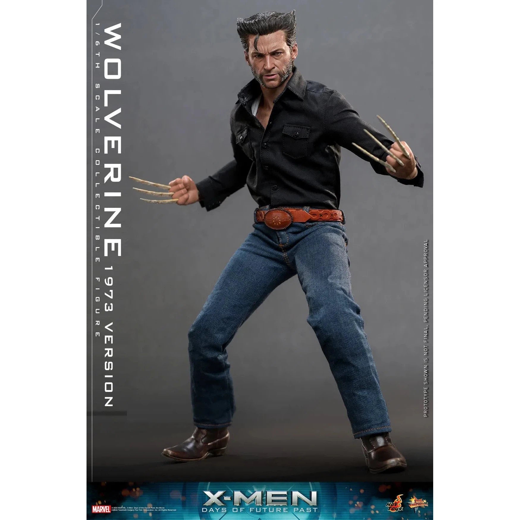 Wolverine: 1973 Version: X-Men: Days Of Future Past: Deluxe Hot Toys