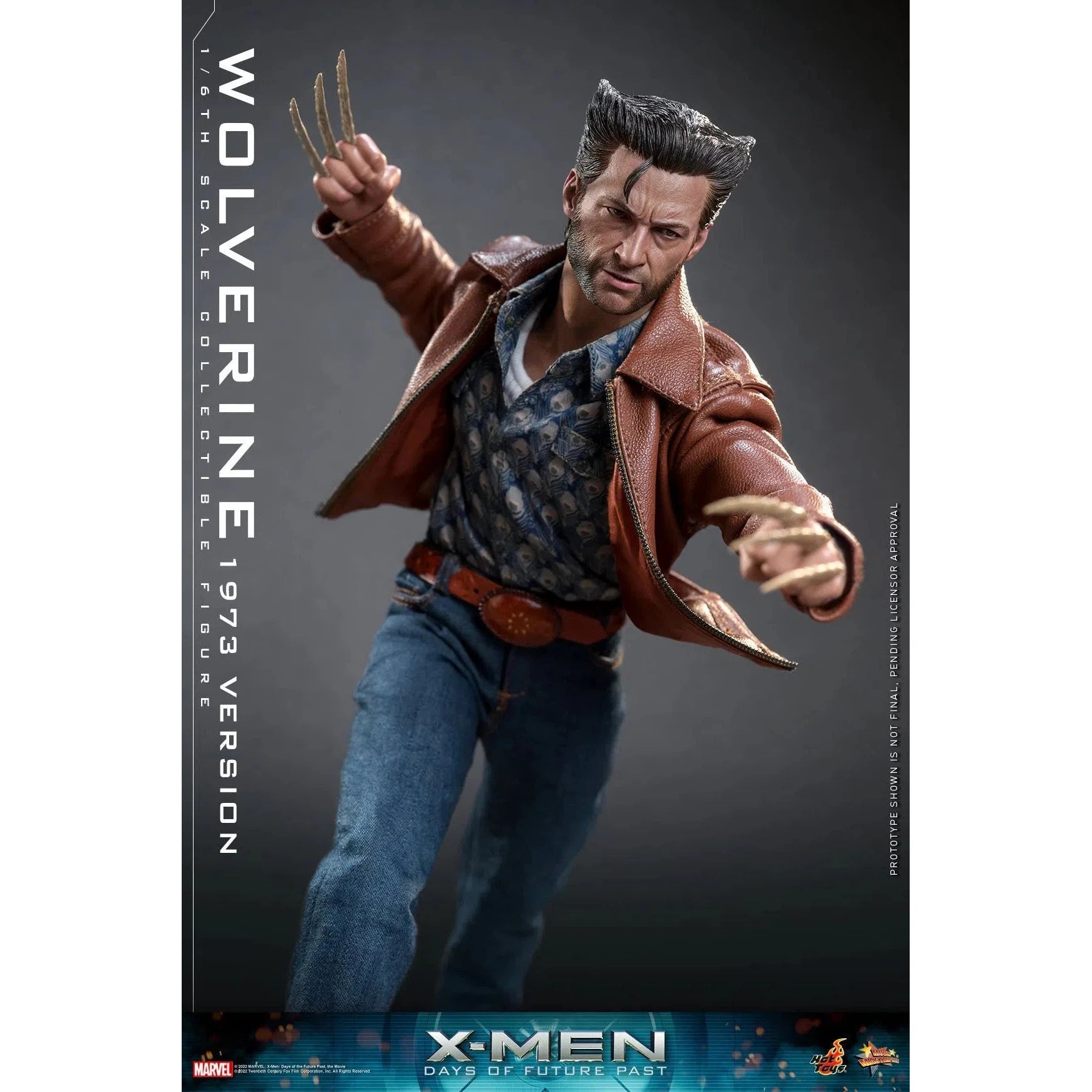 Wolverine: 1973 Version: X-Men: Days Of Future Past: Deluxe Hot Toys