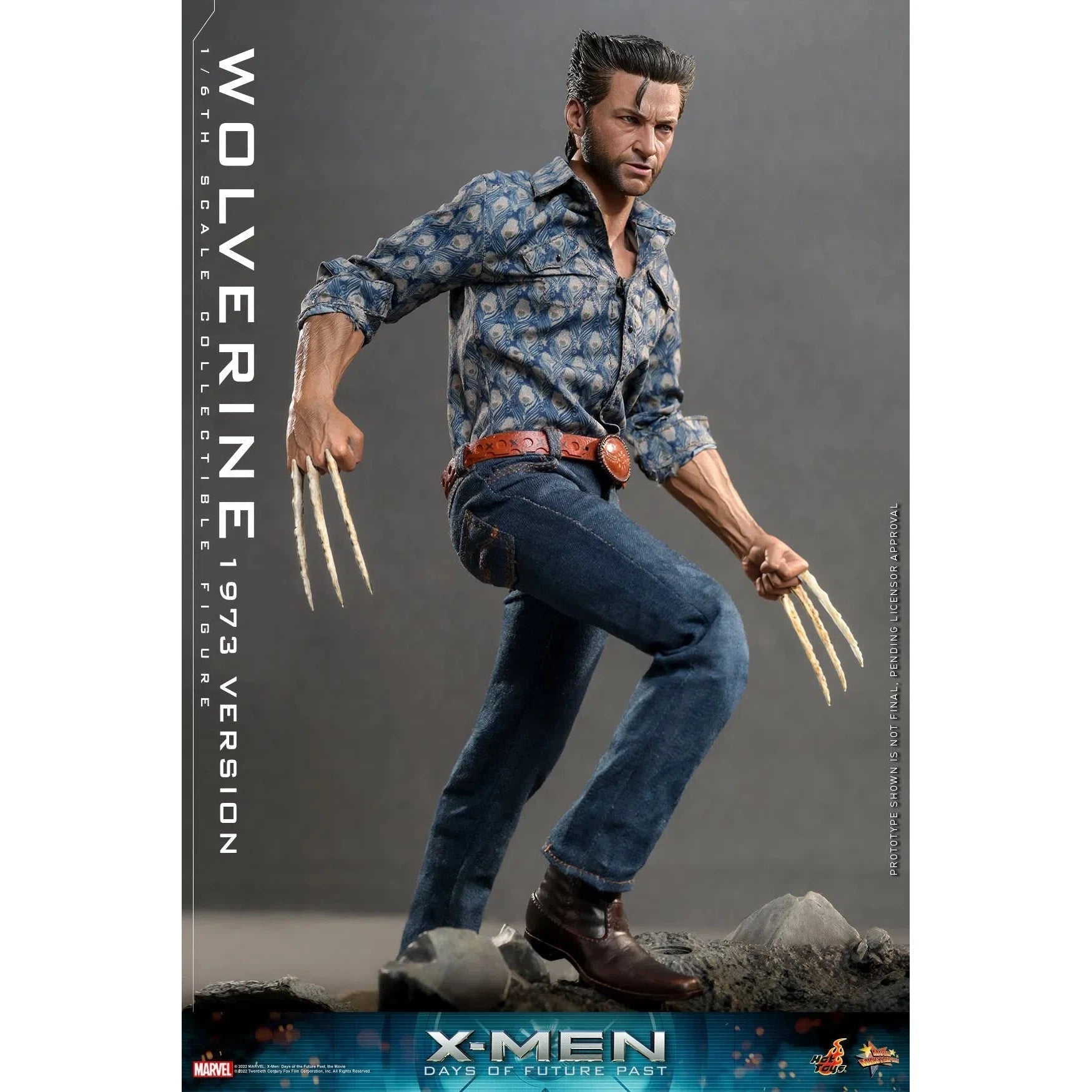 Wolverine: 1973 Version: X-Men: Days Of Future Past: Deluxe Hot Toys