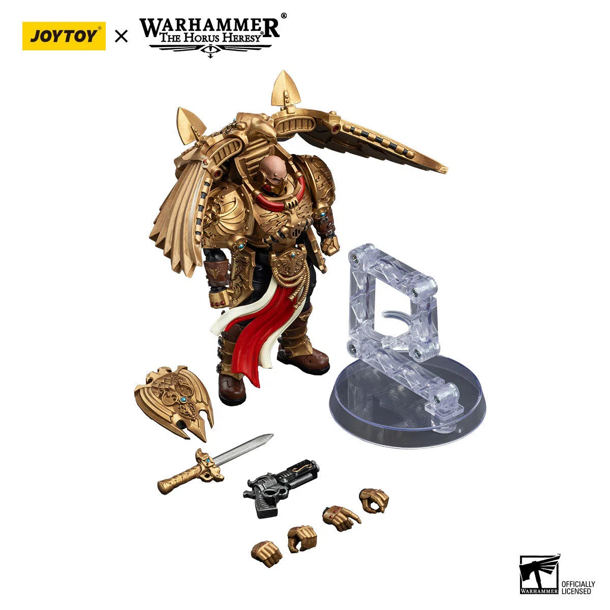 Warhammer: The Horus Heresy: Legio Custodes: Custodian Ventari Squad: Venatari With Kenetic Destroyer 2: Action Figure: Joy Toy