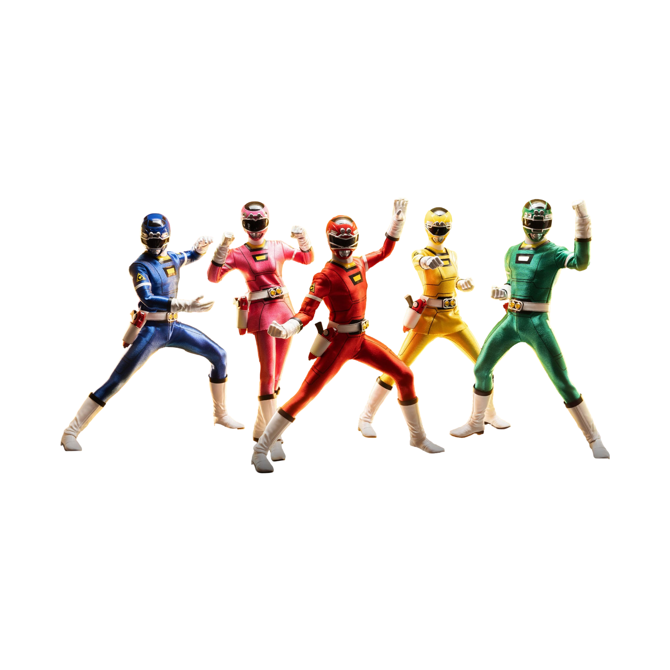 Power Rangers: Turbo: FigZero: 5 Pack: 1/6 Scale Figures