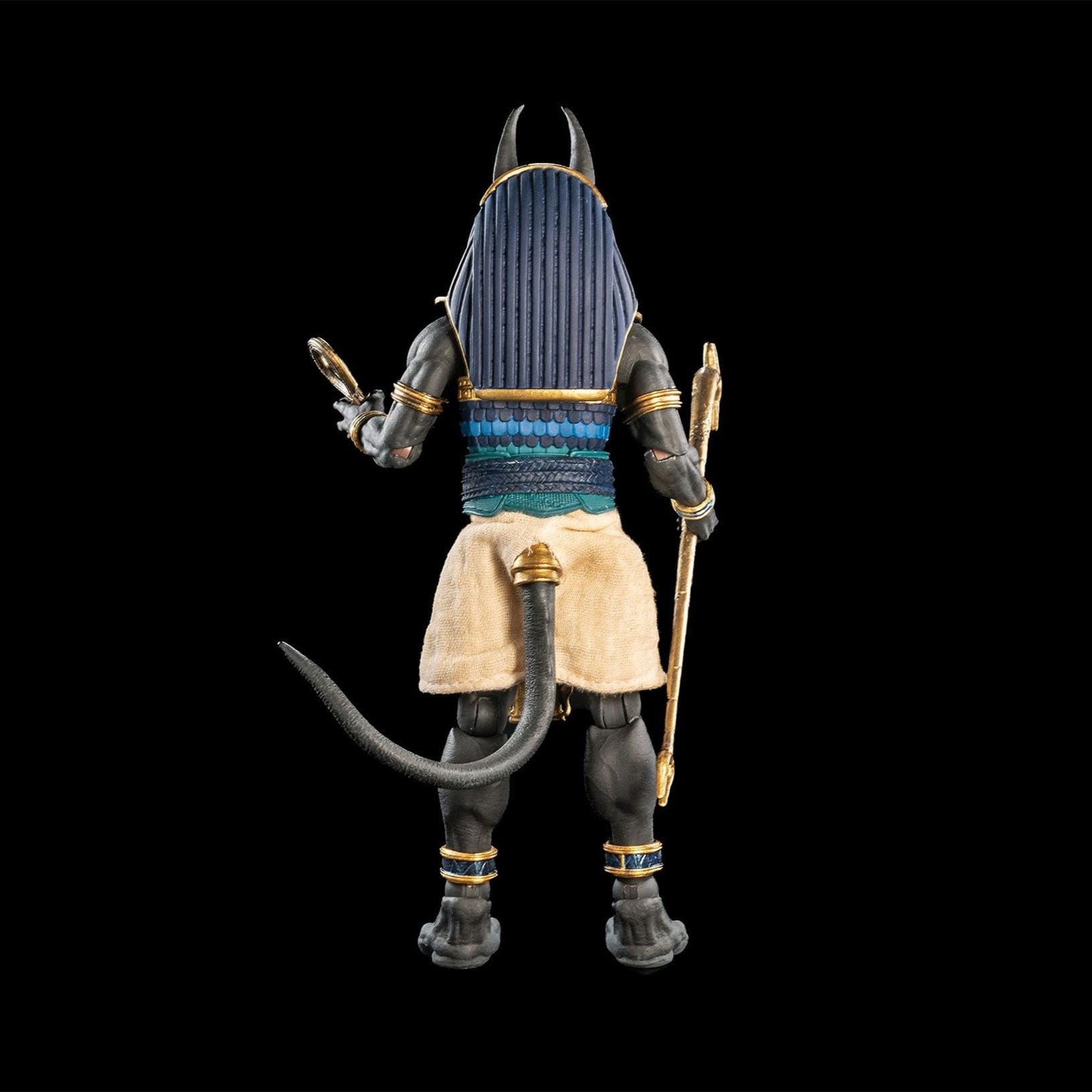 Figura Obscura: Anubis (Black and Blue Ver): Action Figure