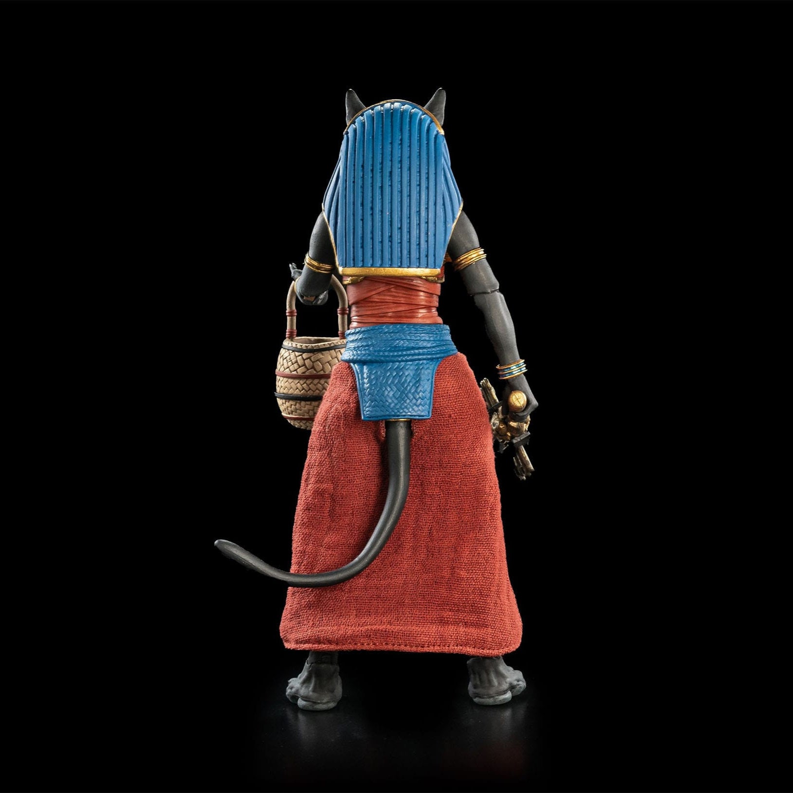 Figura Obscura: Bastet (Black and Red Ver): Action Figure