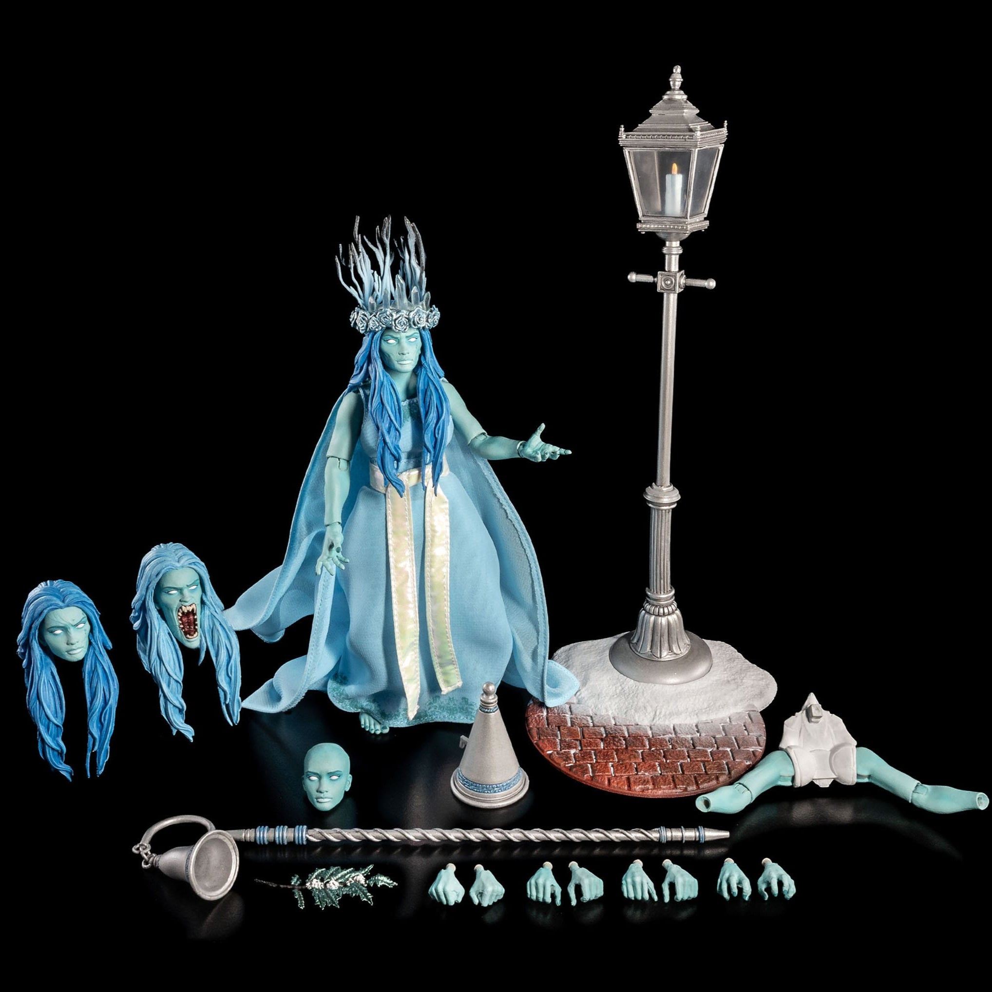 Figura Obscura: The Ghost of Christmas Past: (Haunted Blue Ver.) Action Figure