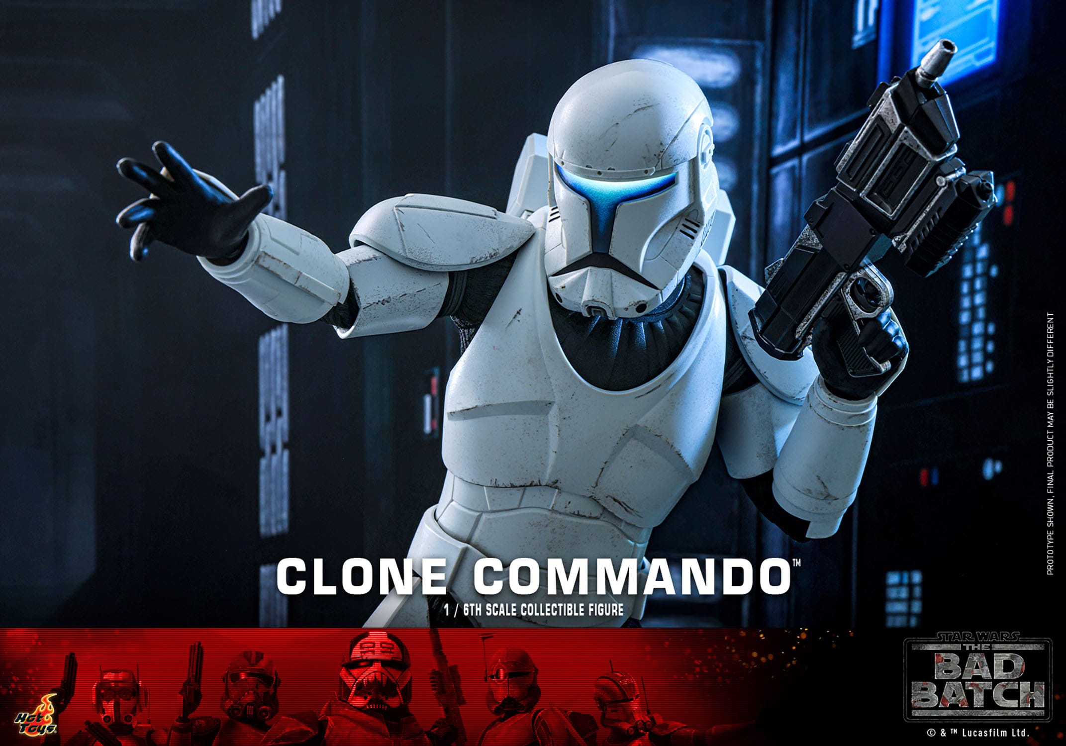 Star Wars: The Bad Batch: Clone Commando: TMS131: Hot Toys