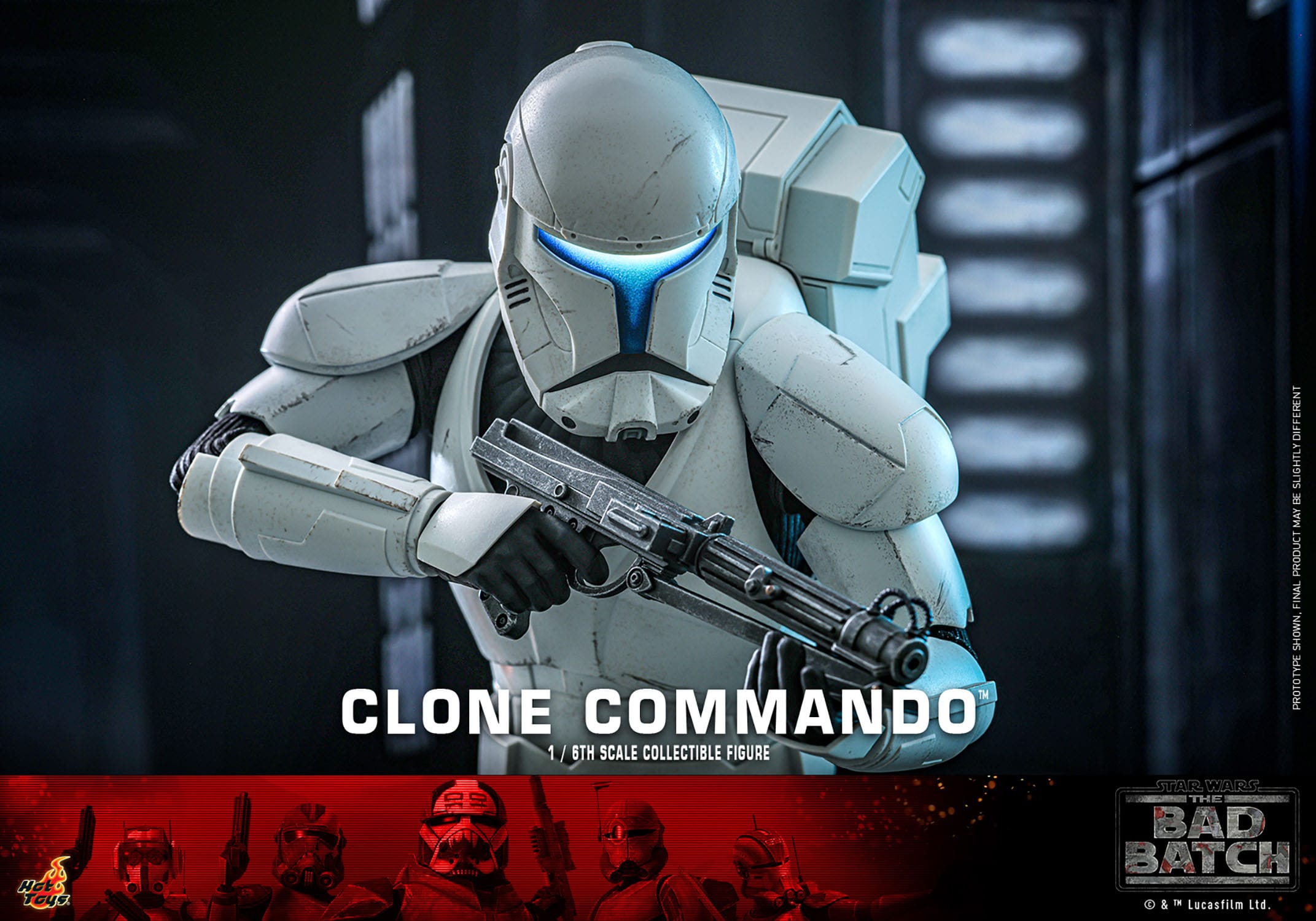 Star Wars: The Bad Batch: Clone Commando: TMS131: Hot Toys