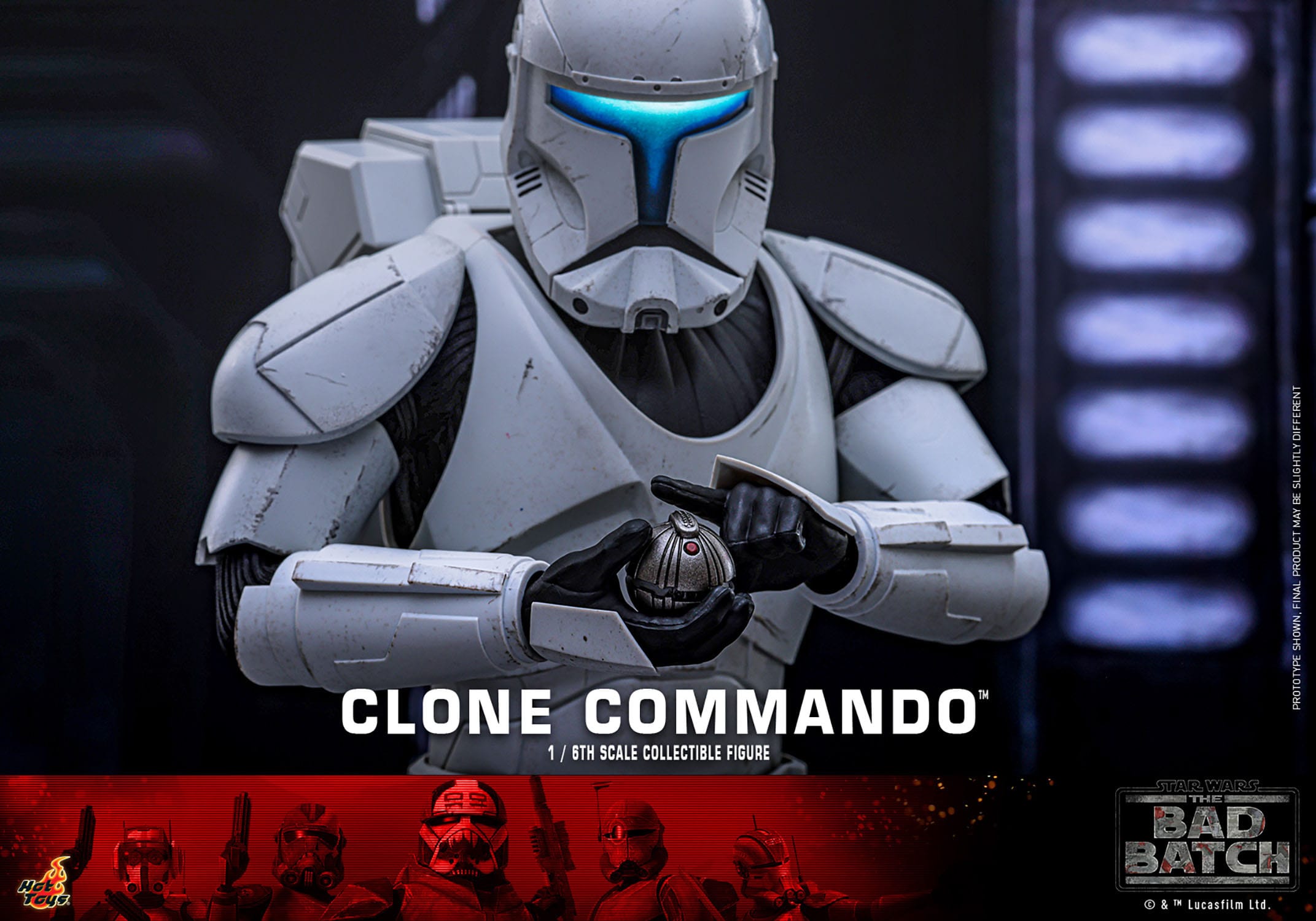 Star Wars: The Bad Batch: Clone Commando: TMS131: Hot Toys