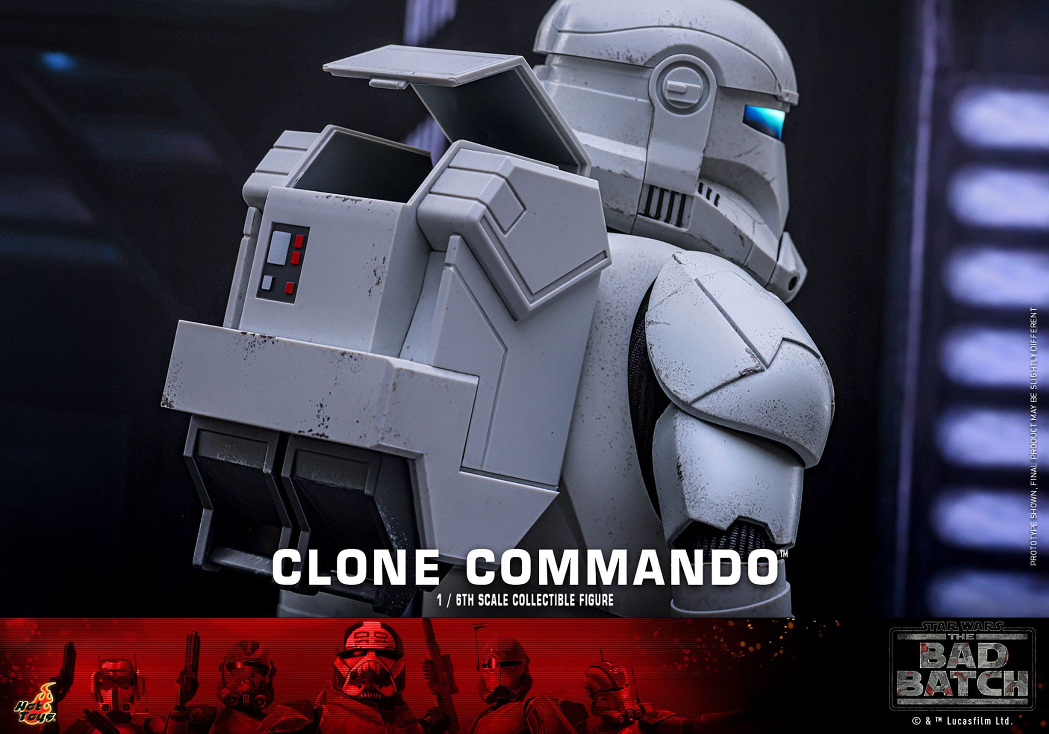 Star Wars: The Bad Batch: Clone Commando: TMS131: Hot Toys