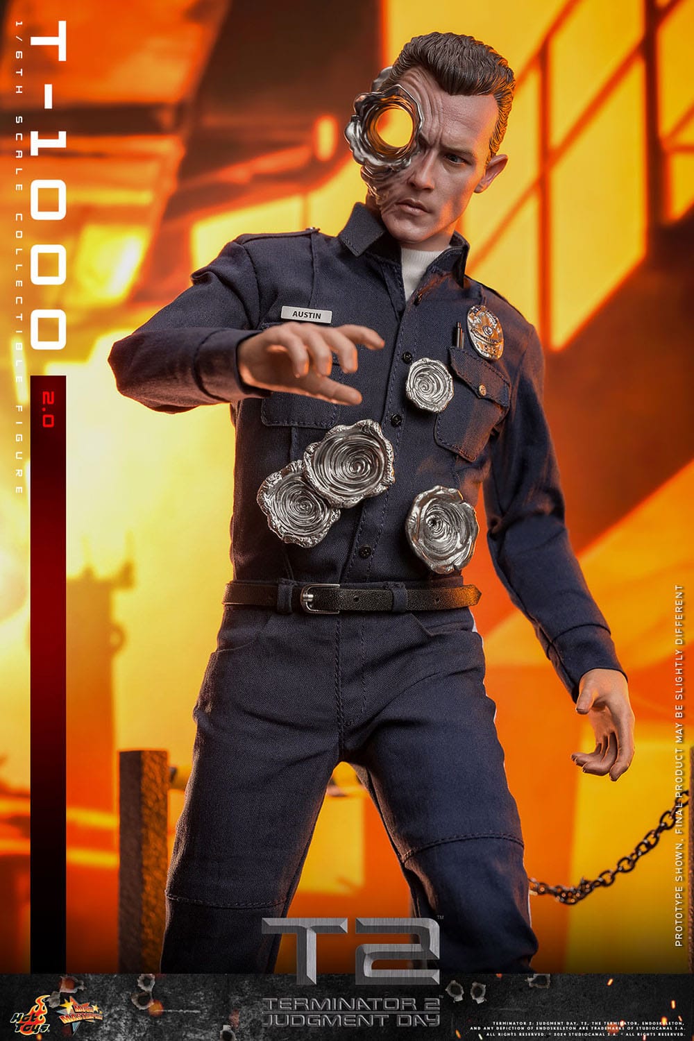 Terminator 2: Judgment Day: T-1000: MMS774: Hot Toys