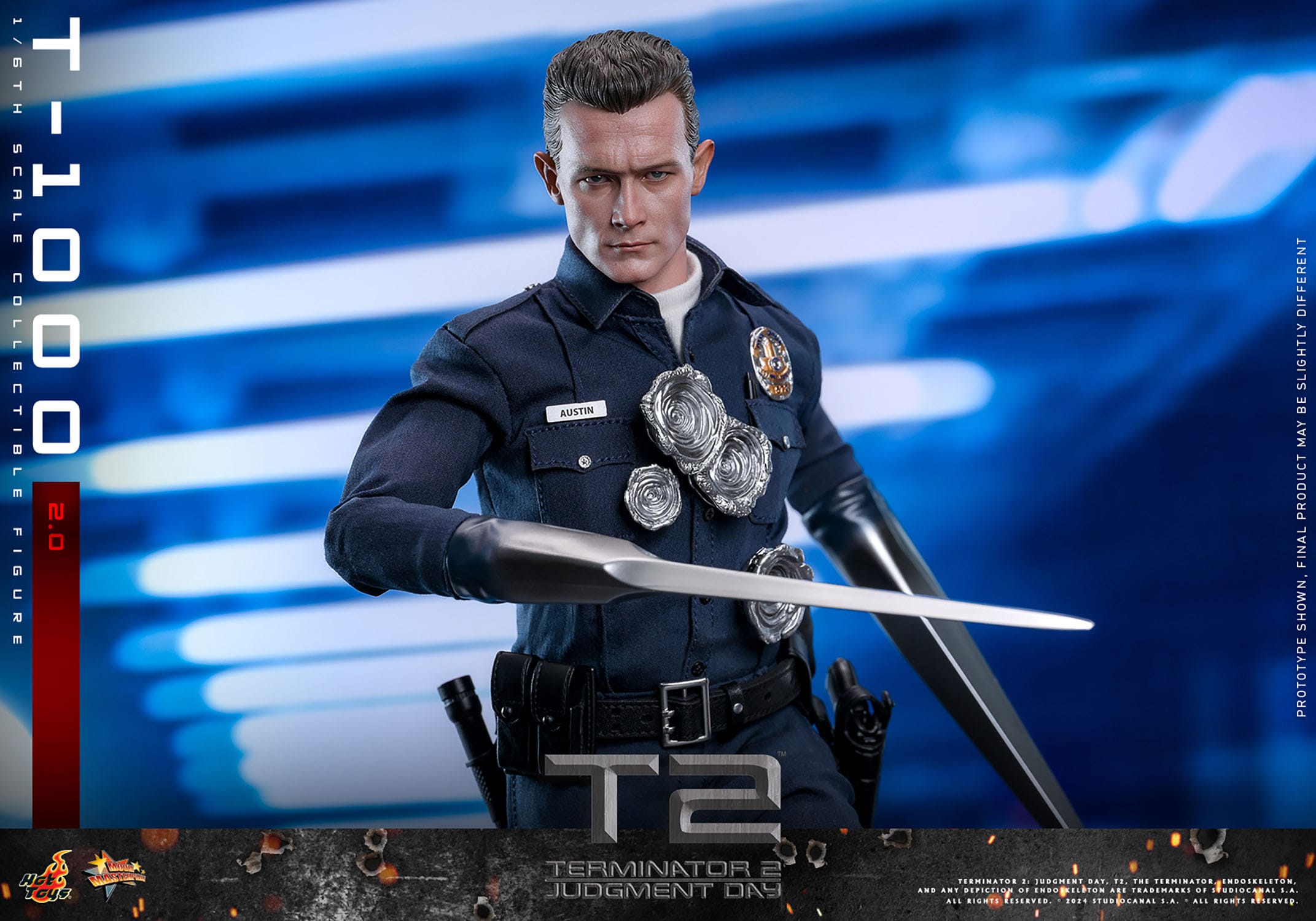 Terminator 2: Judgment Day: T-1000: MMS774: Hot Toys