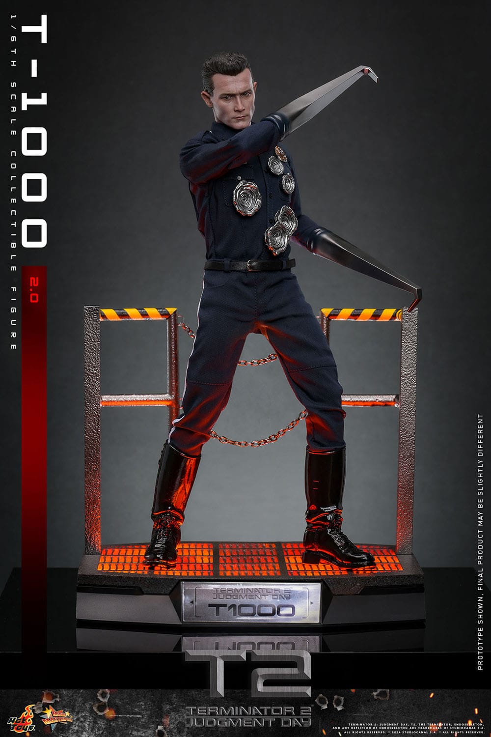 Terminator 2: Judgment Day: T-1000: MMS774: Hot Toys