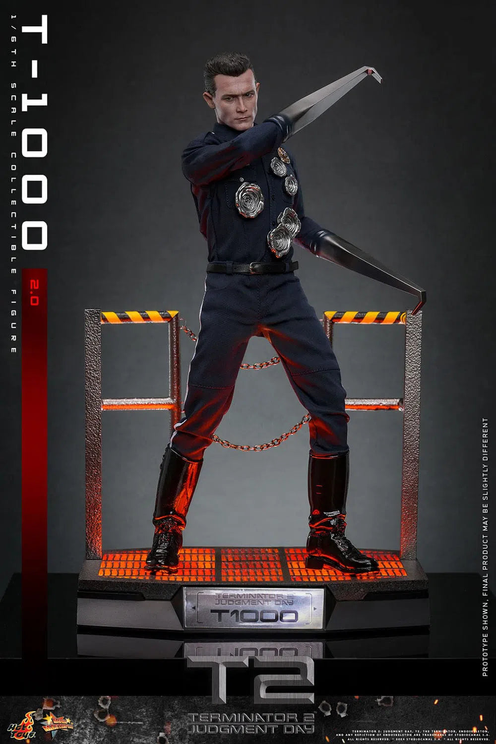 Terminator 2: Judgment Day: T-1000: MMS774: Hot Toys