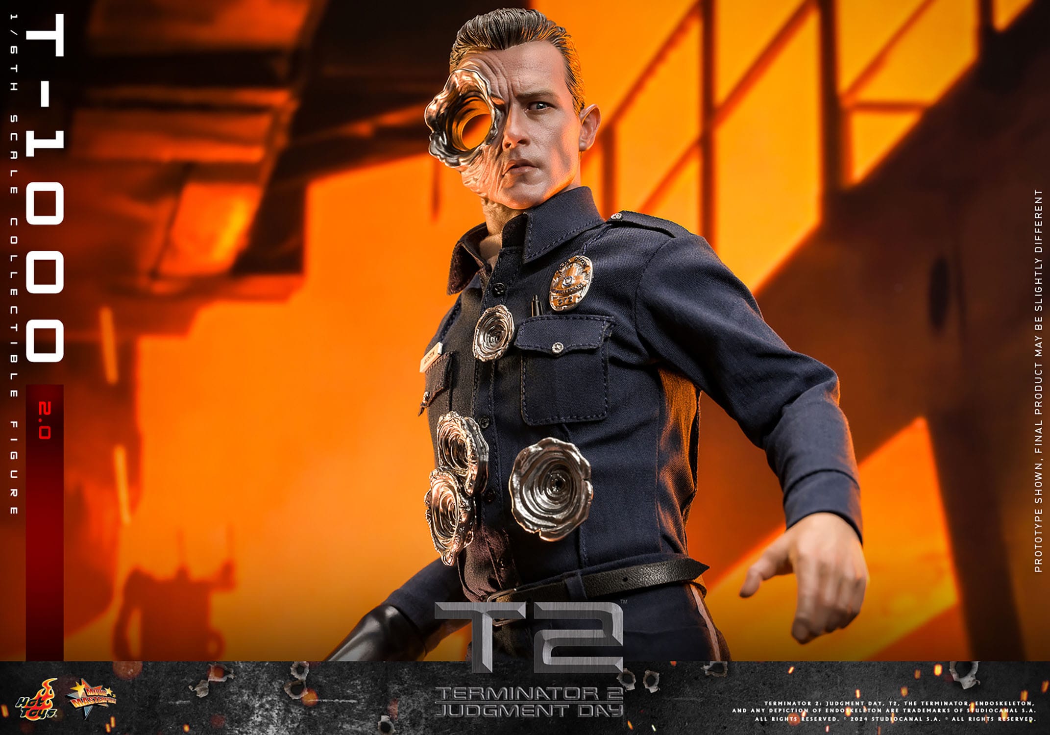 Terminator 2: Judgment Day: T-1000: MMS774: Hot Toys