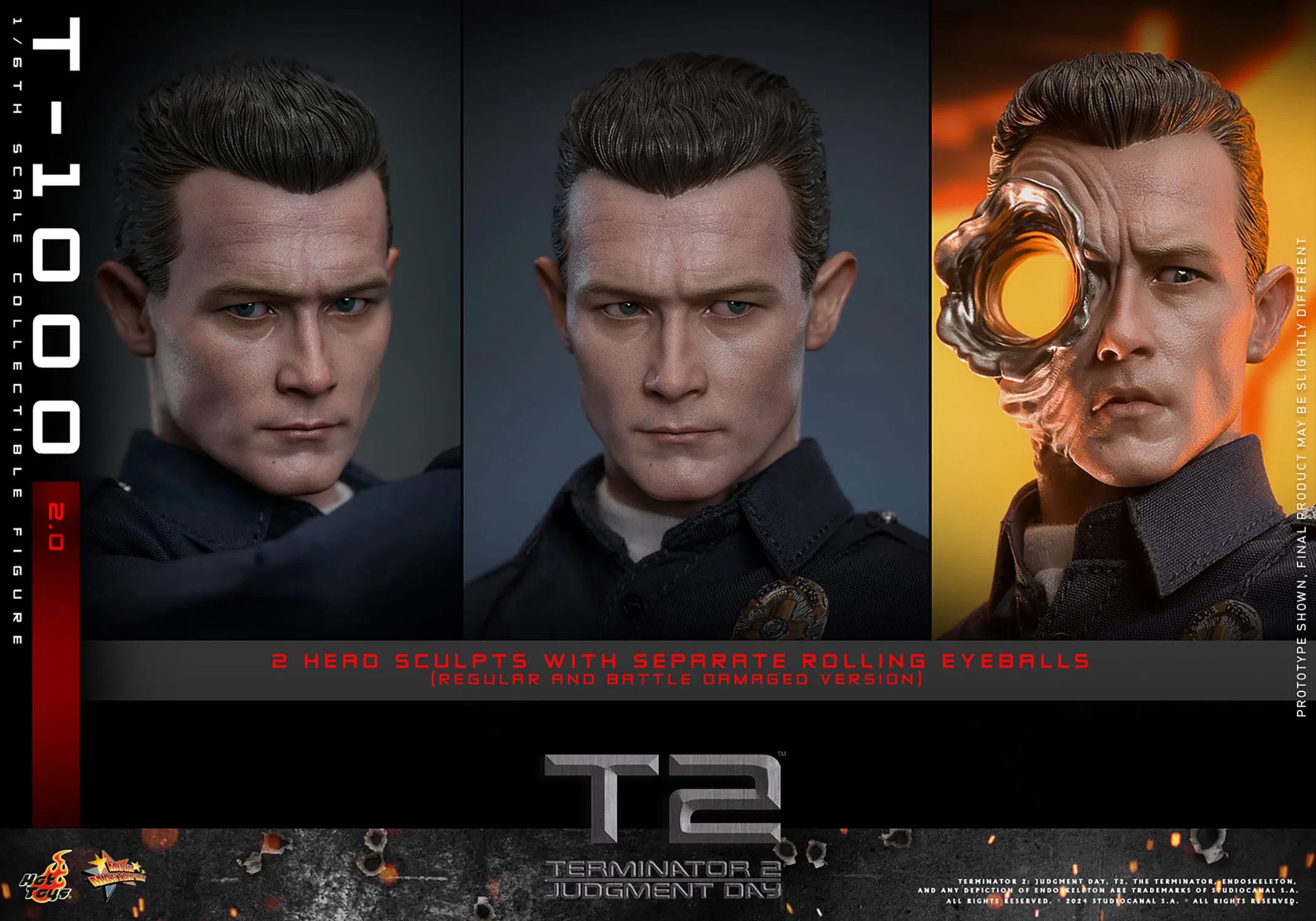 Terminator 2: Judgment Day: T-1000: MMS774: Hot Toys