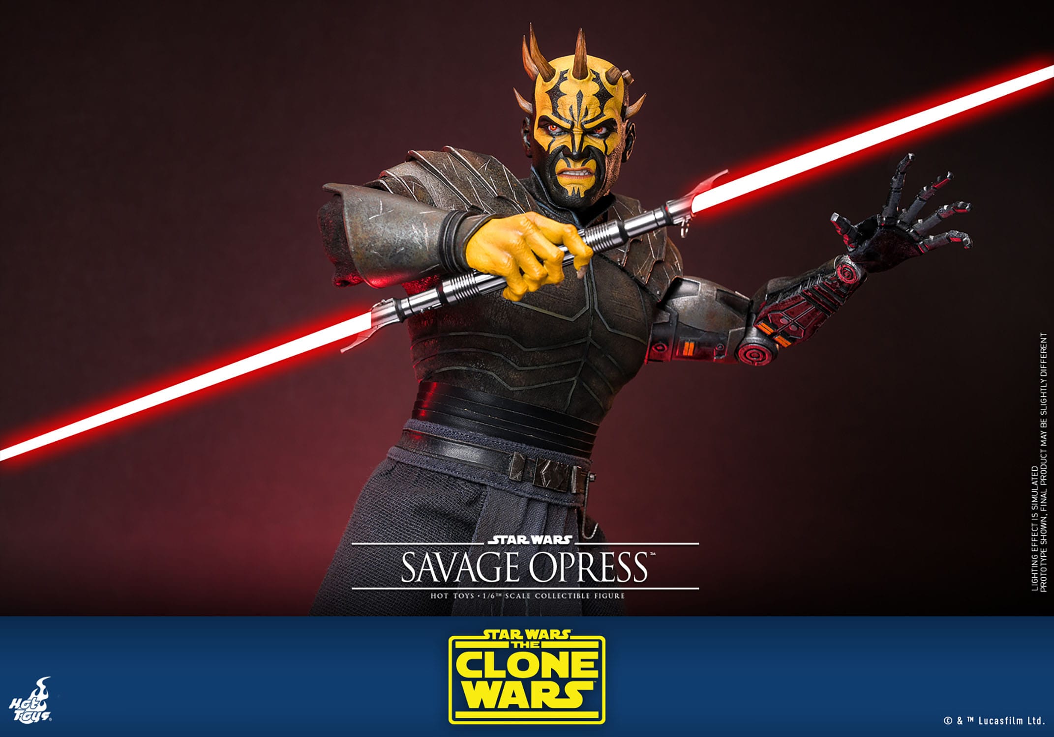 Star Wars: The Clone Wars: Savage Opress: TMS136: Hot Toys