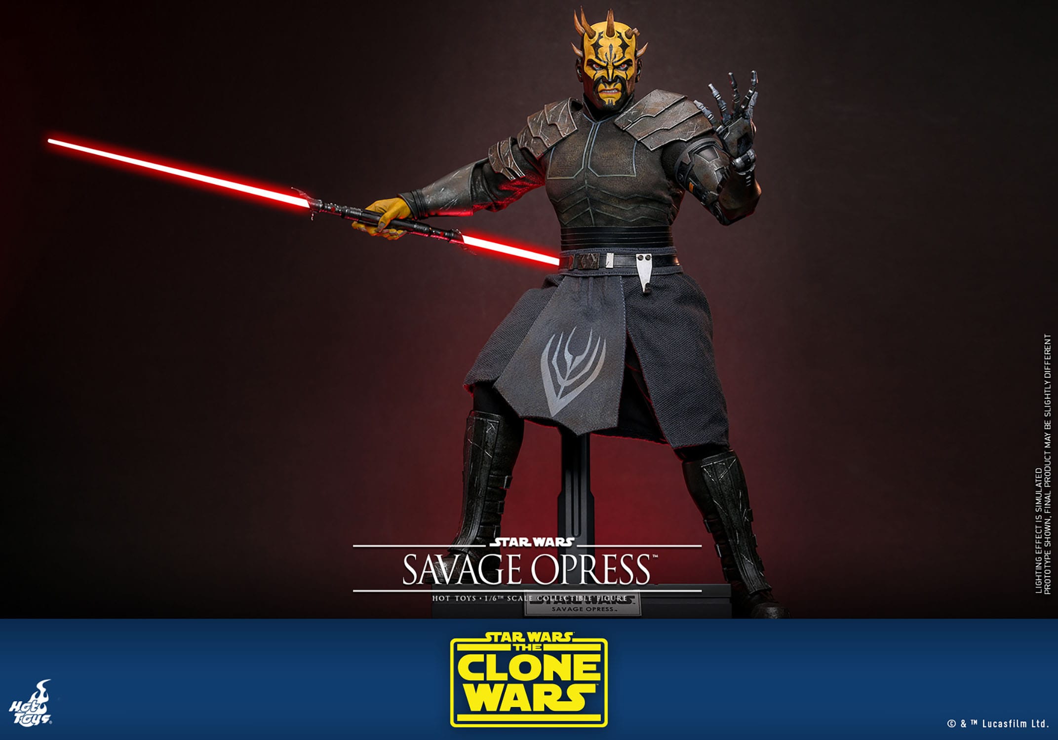 Star Wars: The Clone Wars: Savage Opress: TMS136: Hot Toys