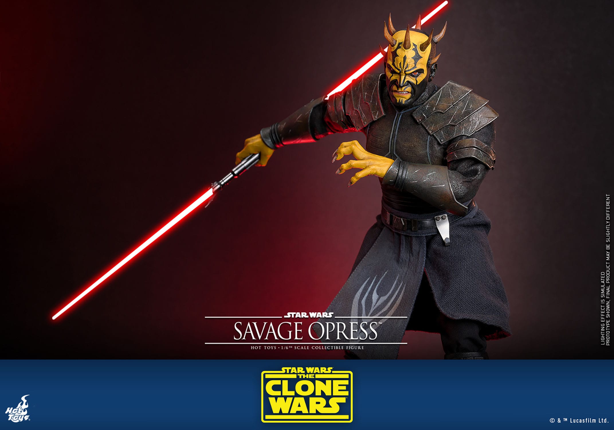 Star Wars: The Clone Wars: Savage Opress: TMS136: Hot Toys