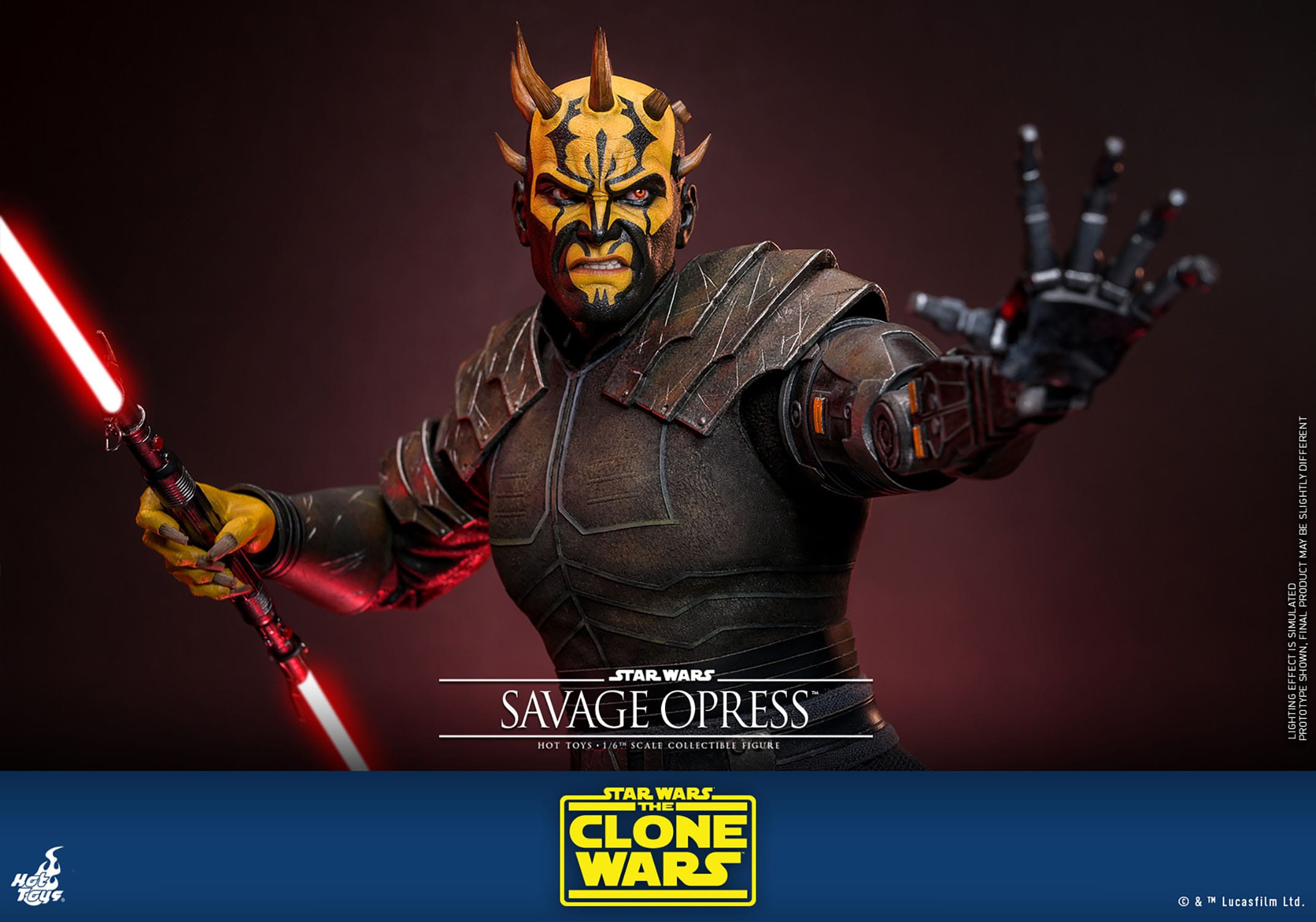 Star Wars: The Clone Wars: Savage Opress: TMS136: Hot Toys