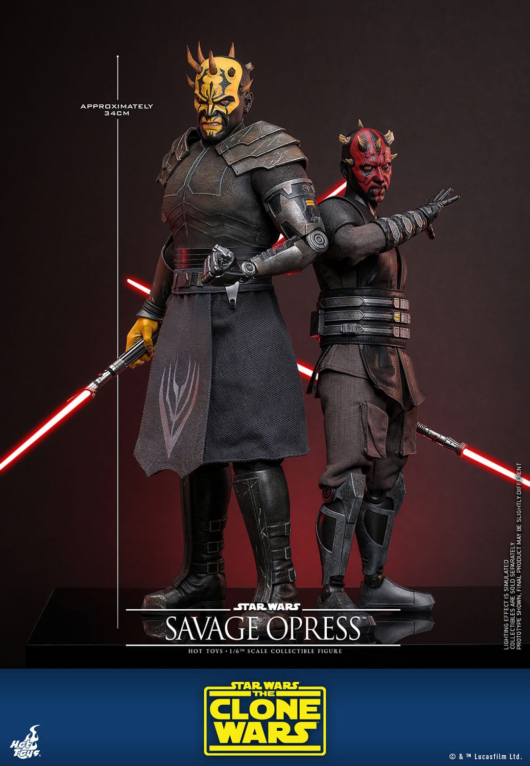 Star Wars: The Clone Wars: Savage Opress: TMS136: Hot Toys