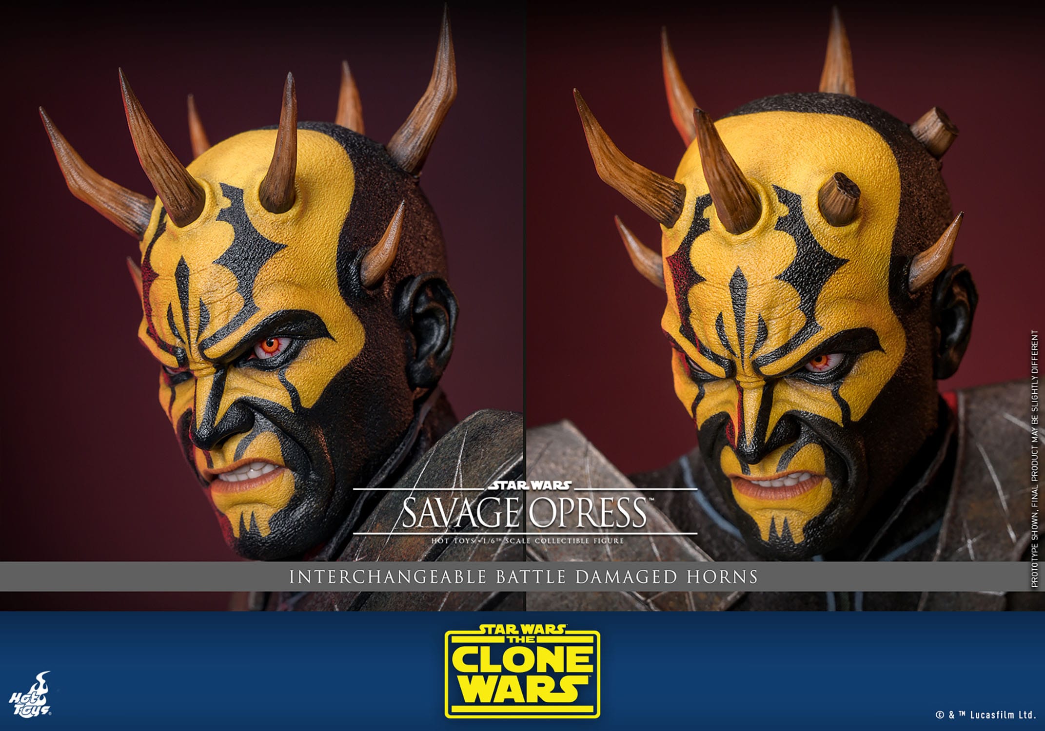 Star Wars: The Clone Wars: Savage Opress: TMS136: Hot Toys