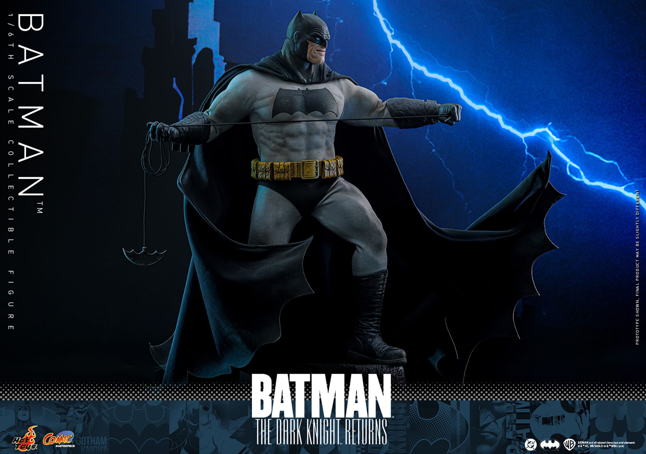 Batman The Dark Knight Returns: Batman: 1/6th Scale Action Figure: Hot Toys