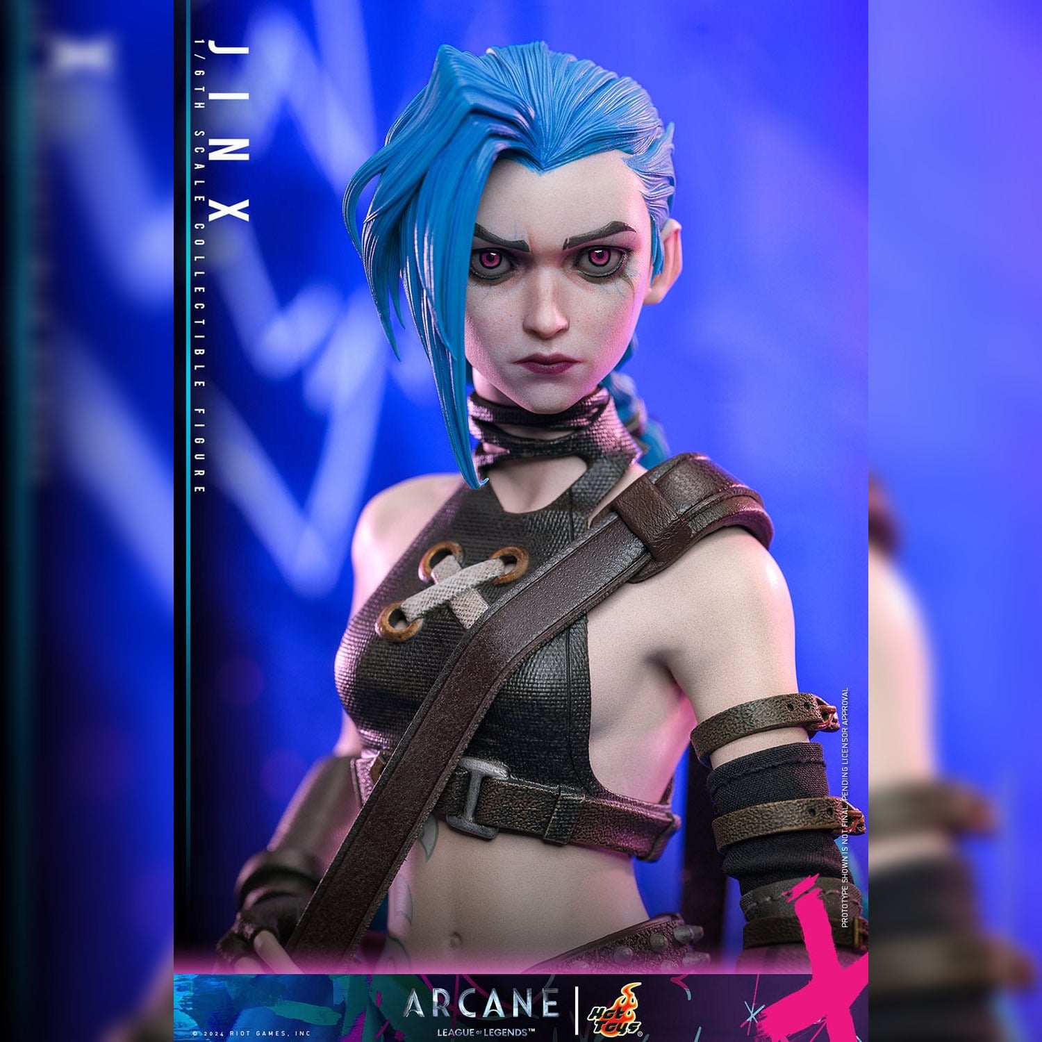 Arcane: Jinx: 1/6th Scale Action Figure: Hot Toys